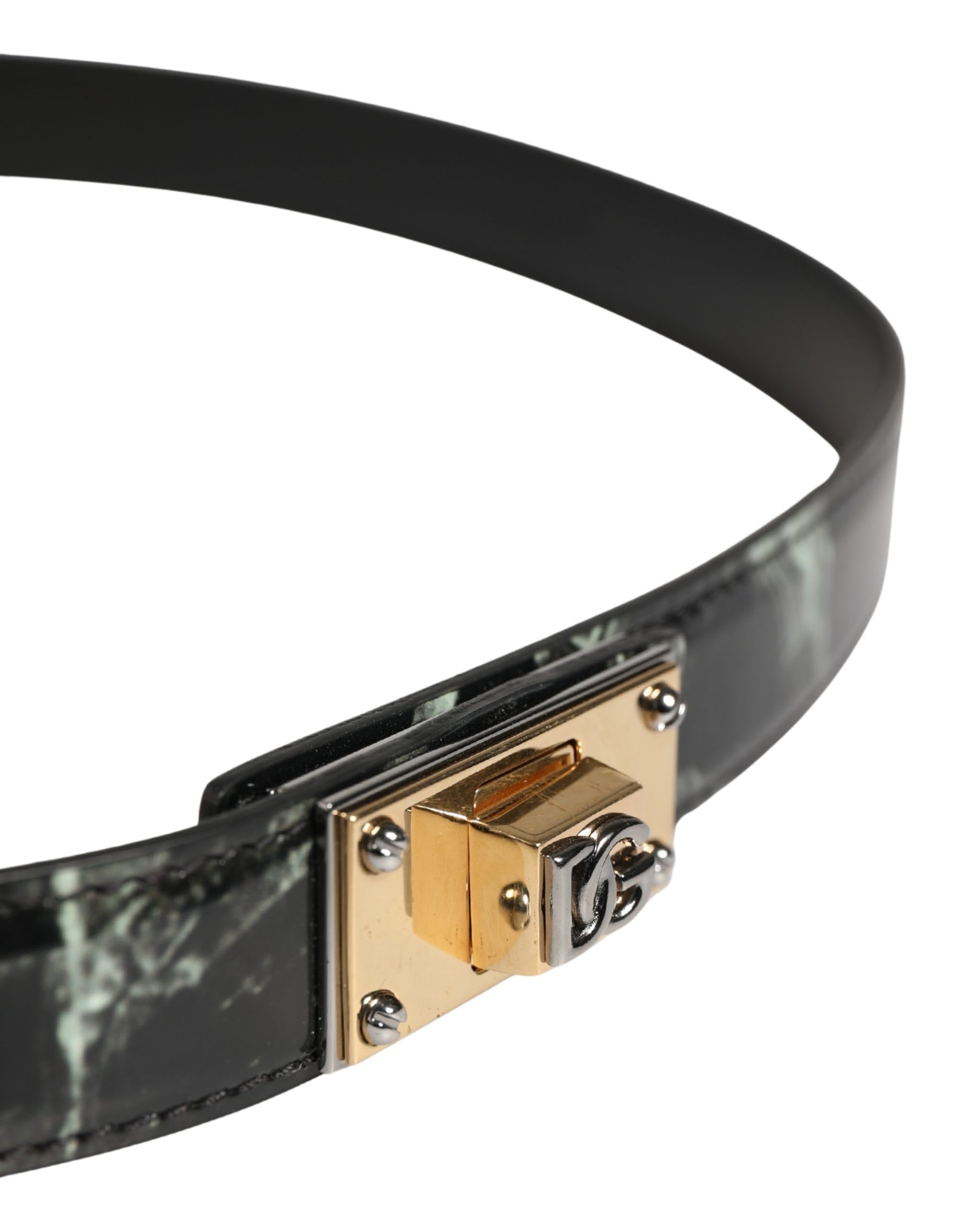 Dolce & Gabbana Black Belt for Men side view