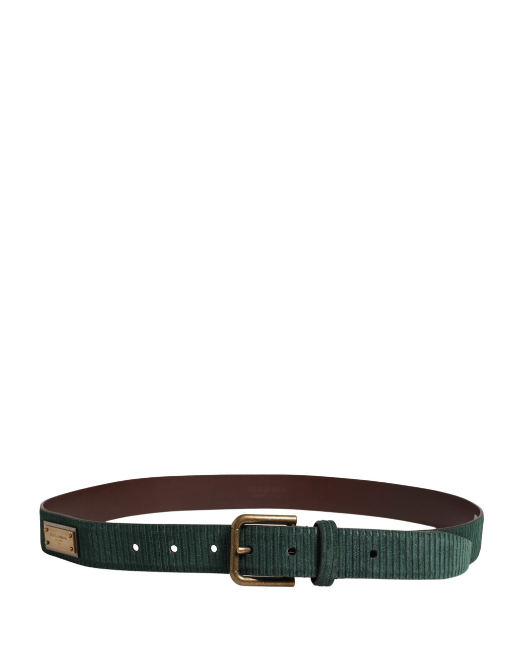 Dolce & Gabbana Green Belt for Men detail view