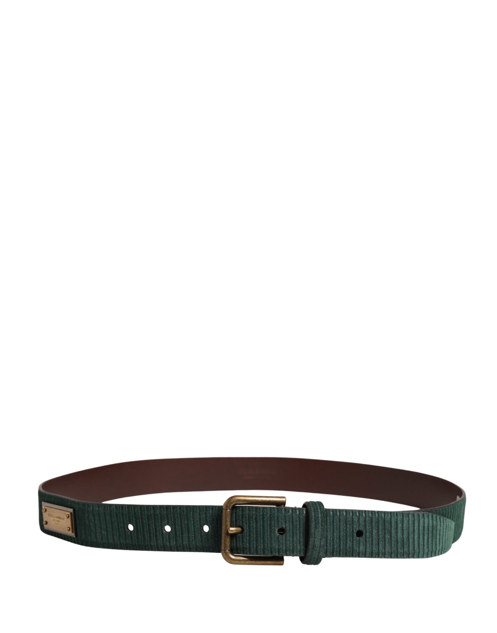 Dolce & Gabbana Green Belt for Men detail view