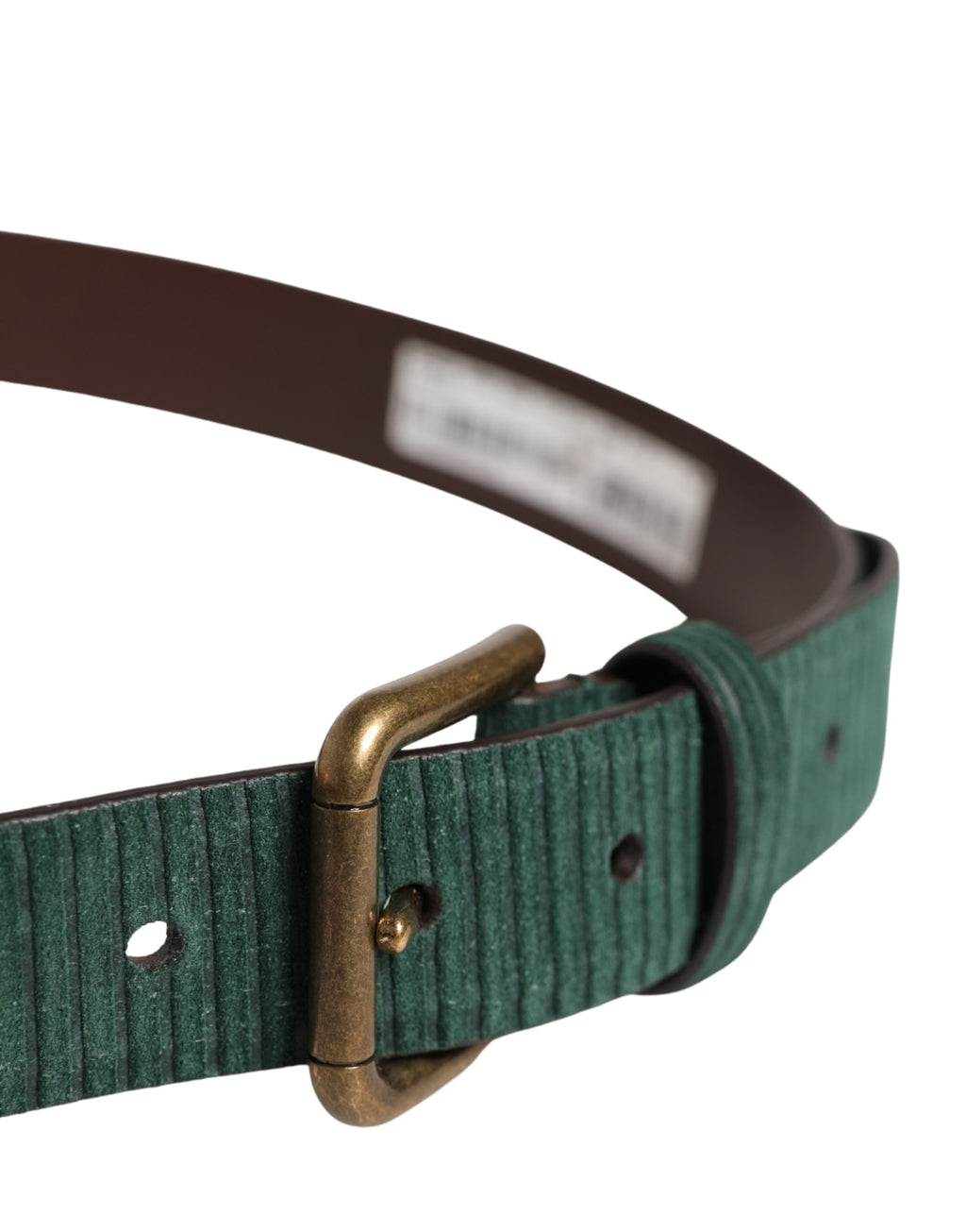Dolce & Gabbana Green Belt for Men side view