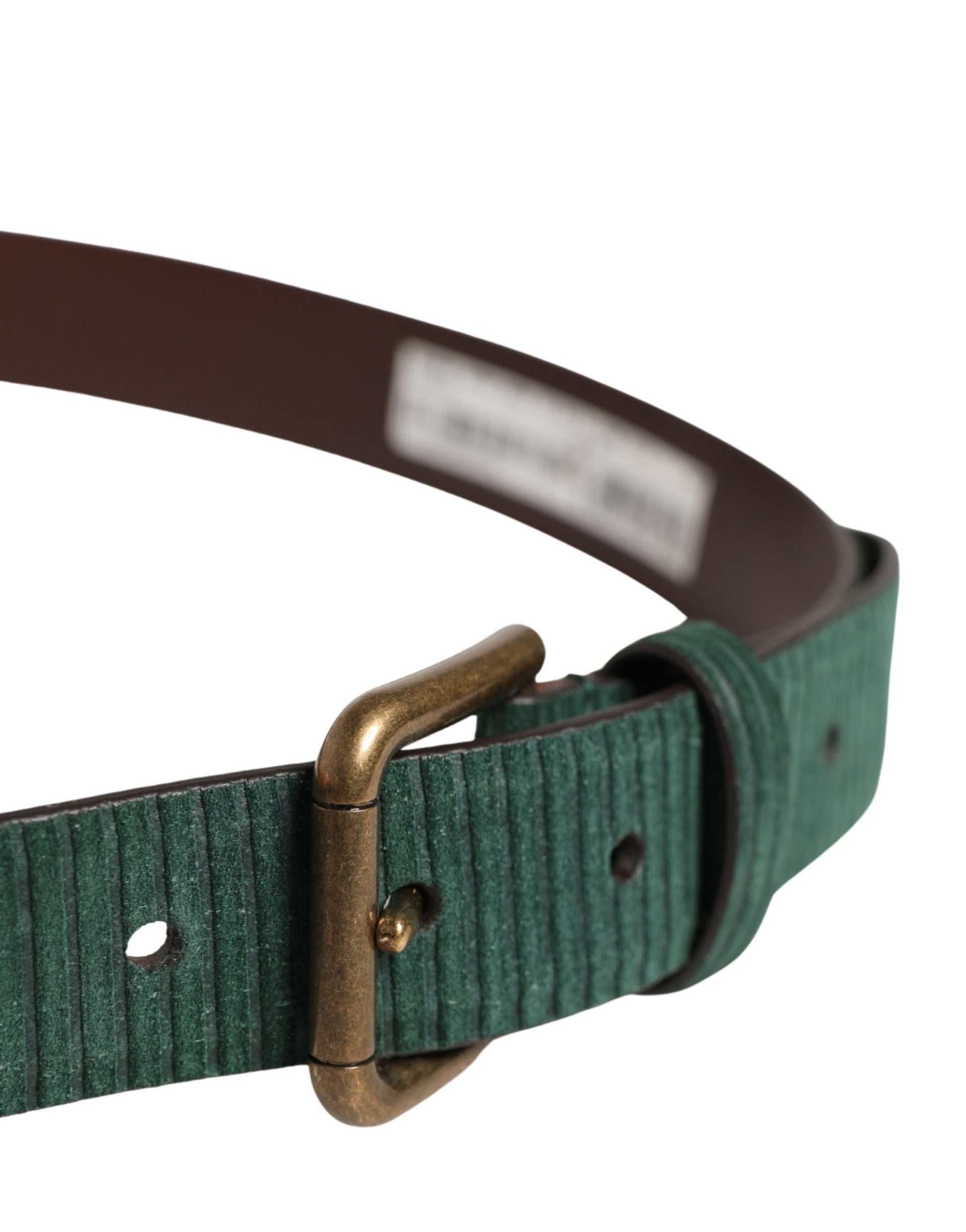 Dolce & Gabbana Green Belt for Men side view