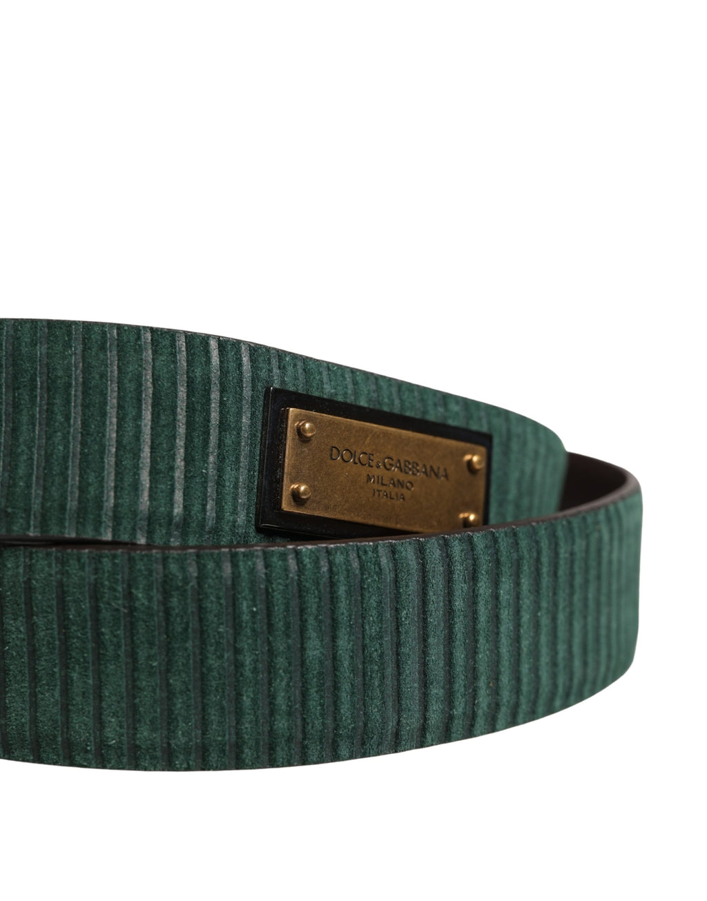 Dolce & Gabbana Green Belt for Men additional view