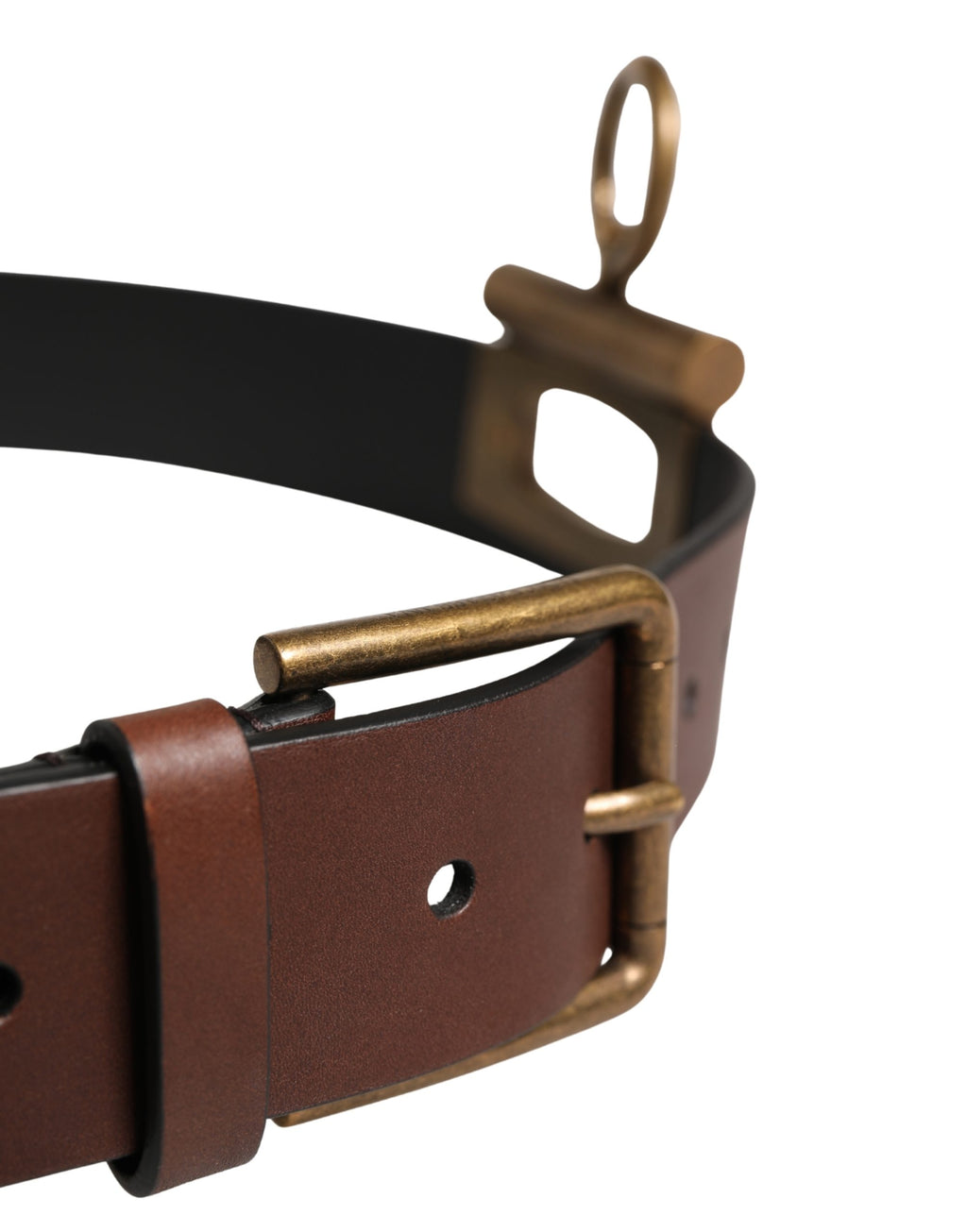 Dolce & Gabbana Brown Belt for Men side view
