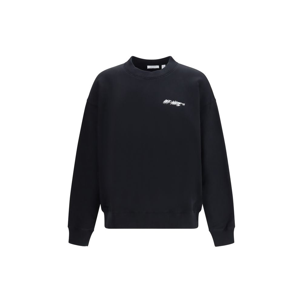 Off-White Black Sweatshirt for Men