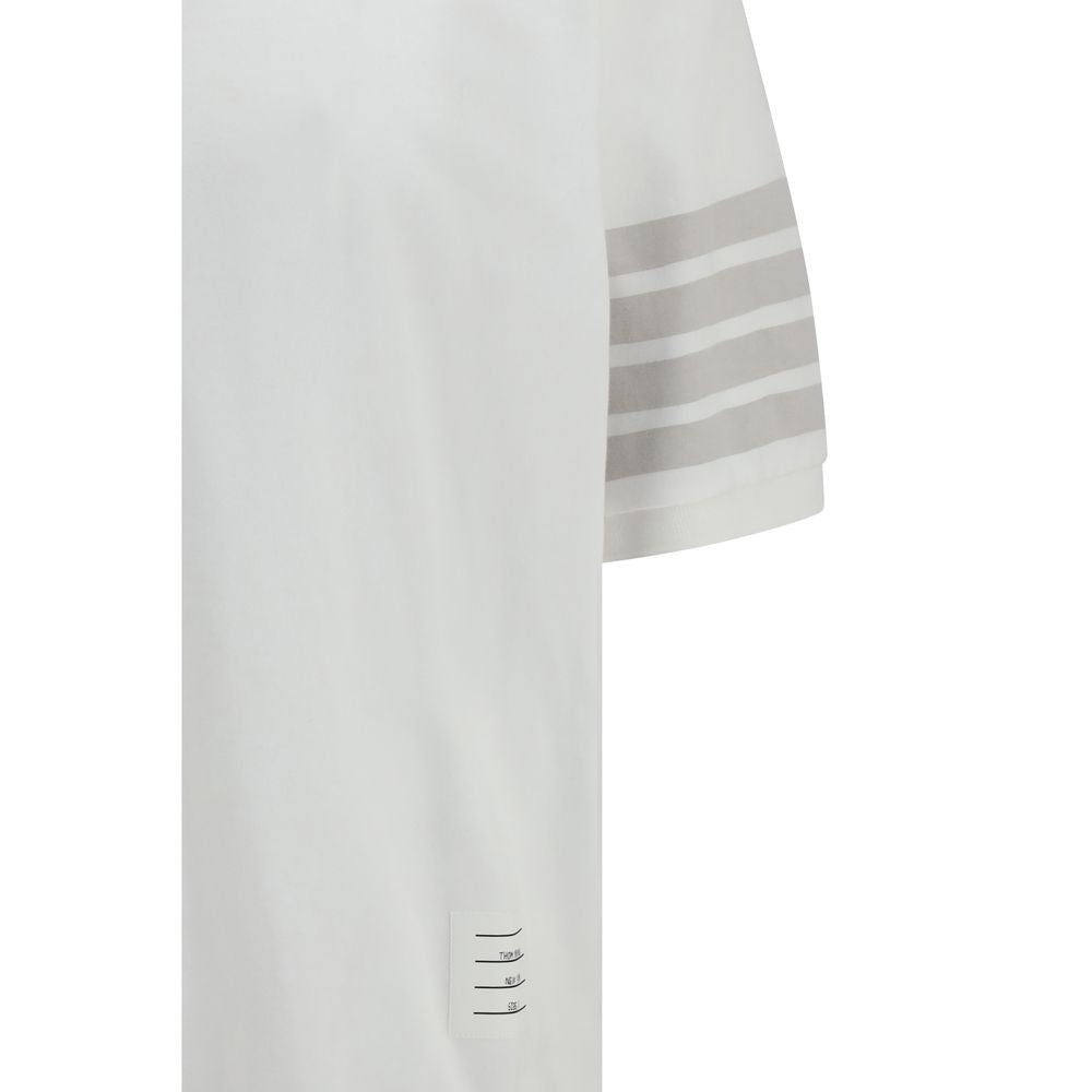 Thom Browne White Polo Shirt for Men detail view