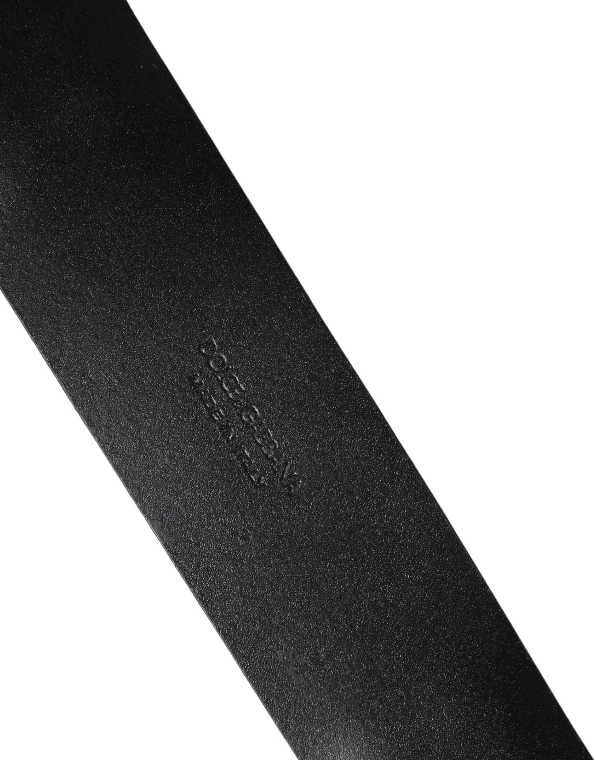 Dolce & Gabbana Black High Waist Belts for Men additional view