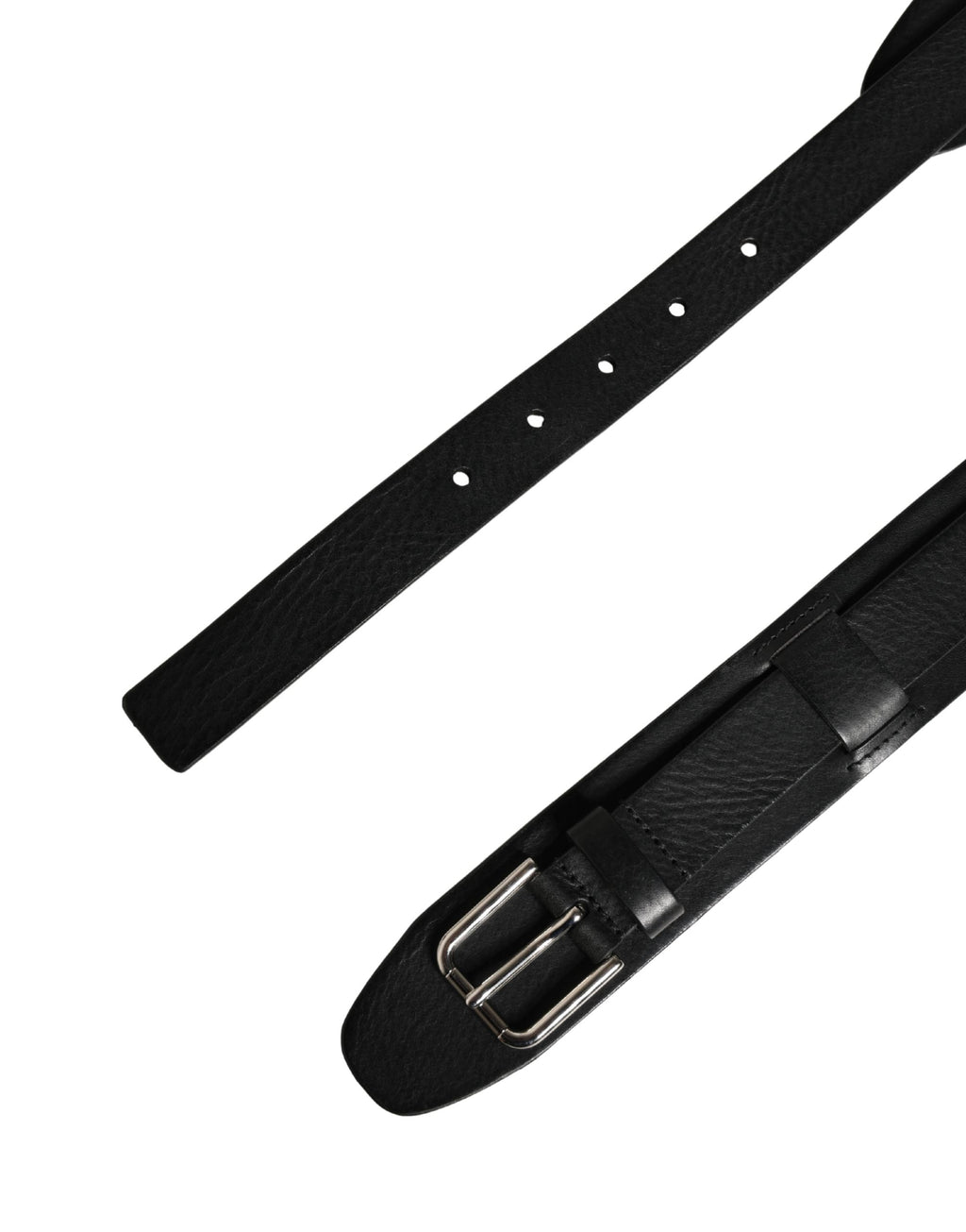 Dolce & Gabbana Black High Waist Belts for Men additional view