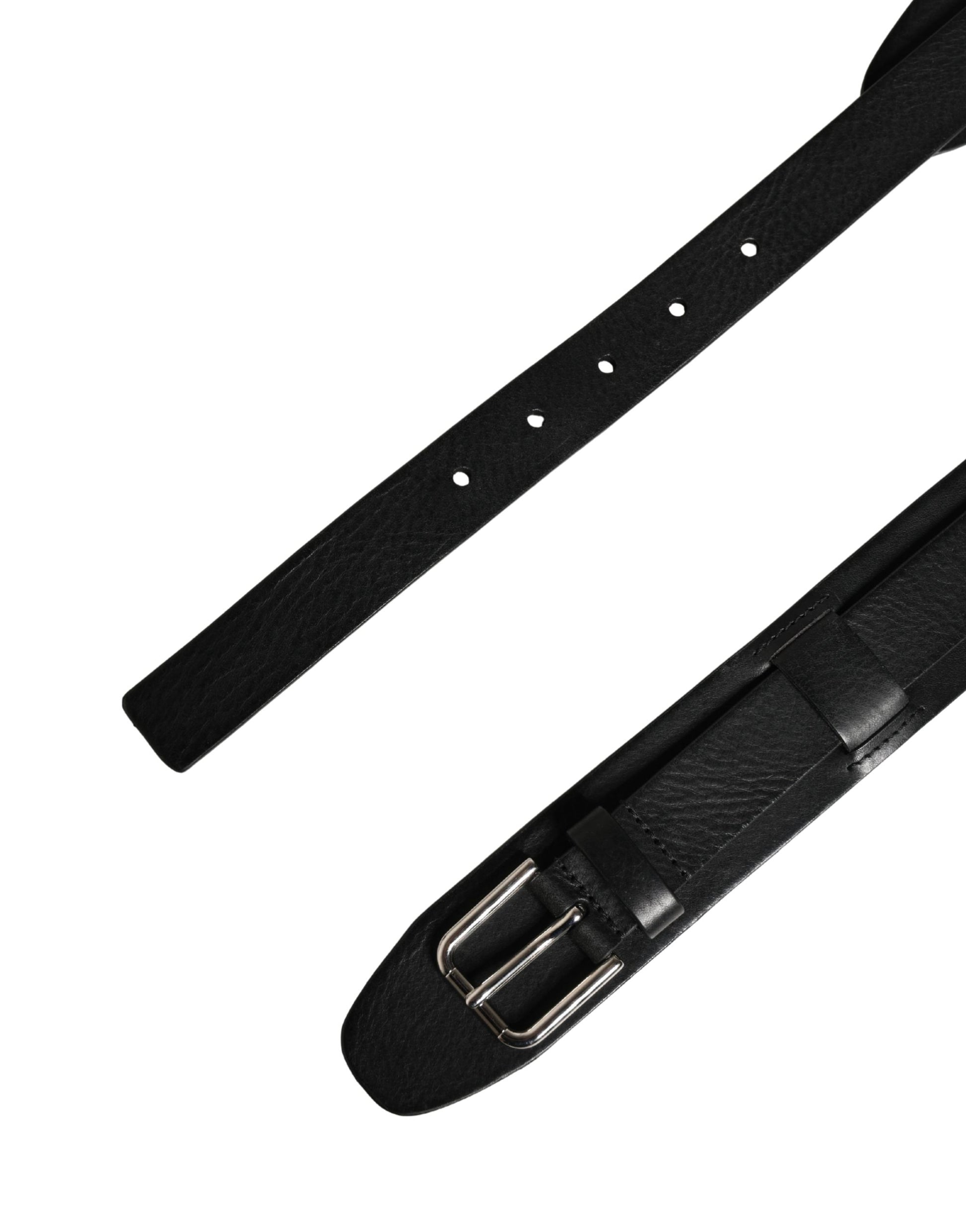 Dolce & Gabbana Black High Waist Belts for Men additional view