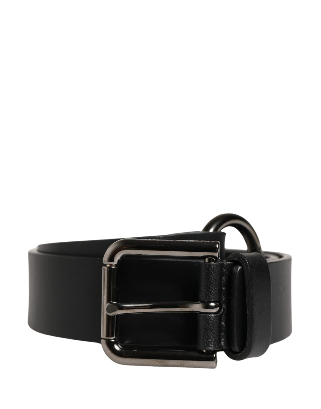 Dolce & Gabbana Black High Waist Belts for Men