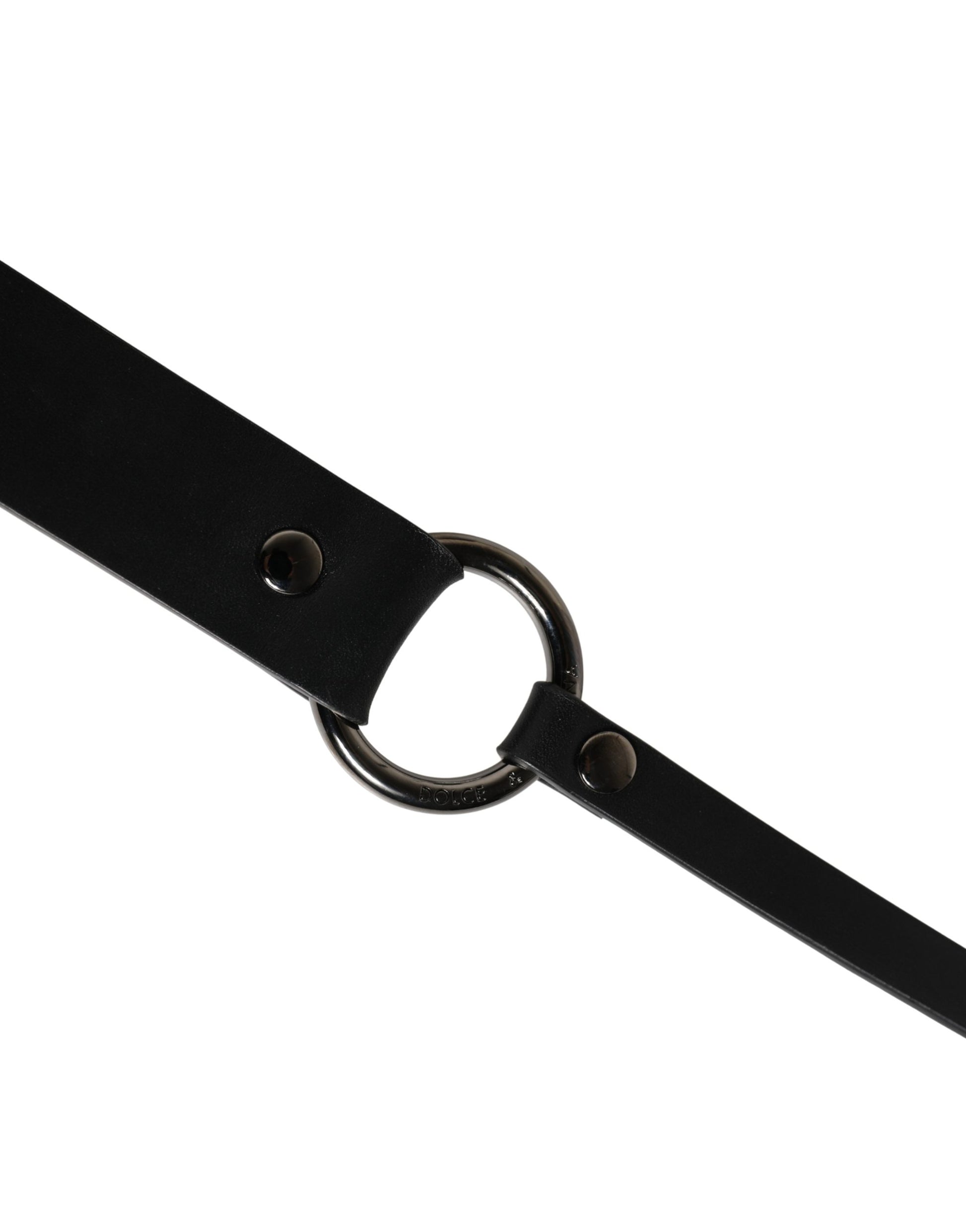 Dolce & Gabbana Black High Waist Belts for Men additional view