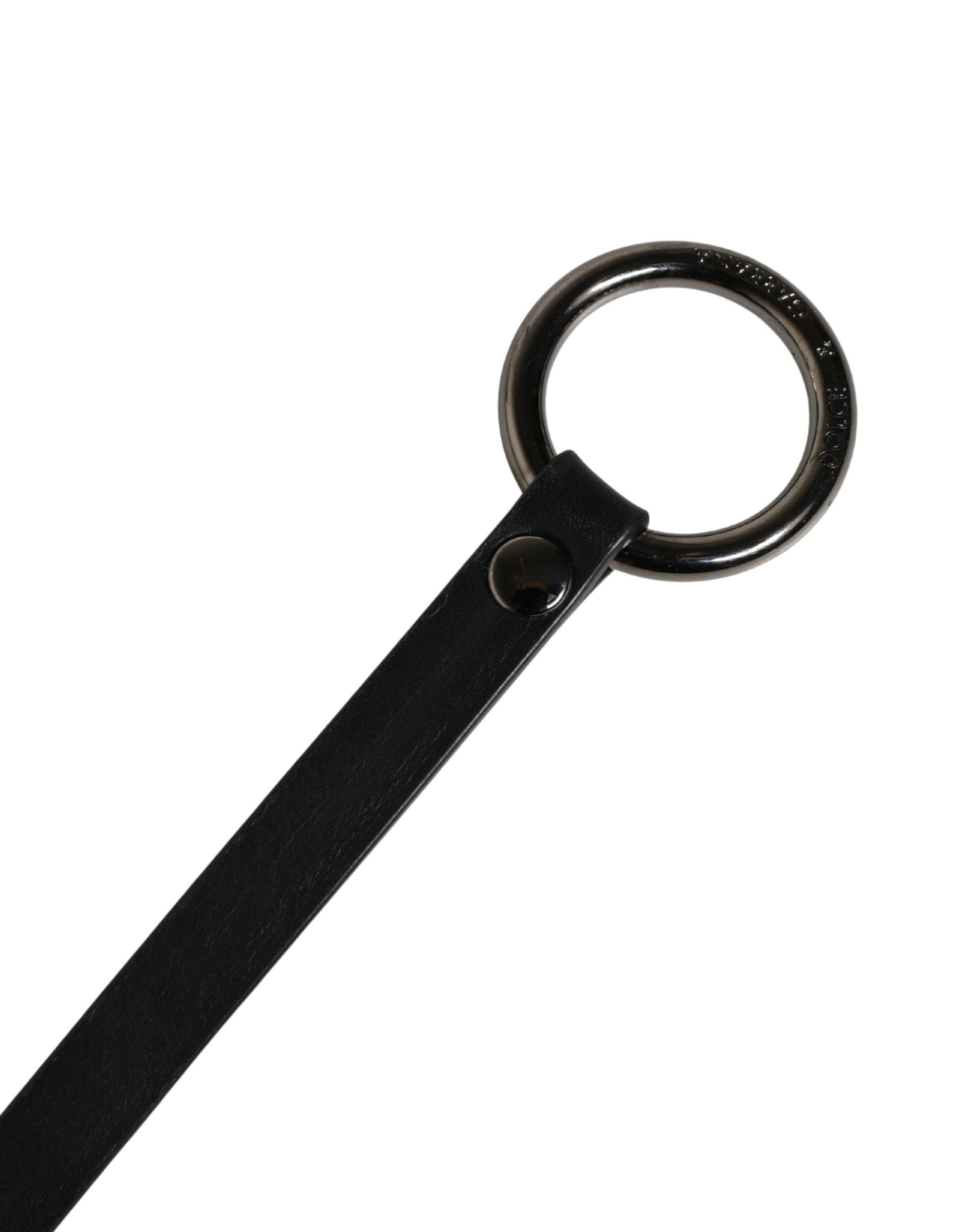 Dolce & Gabbana Black High Waist Belts for Men additional view