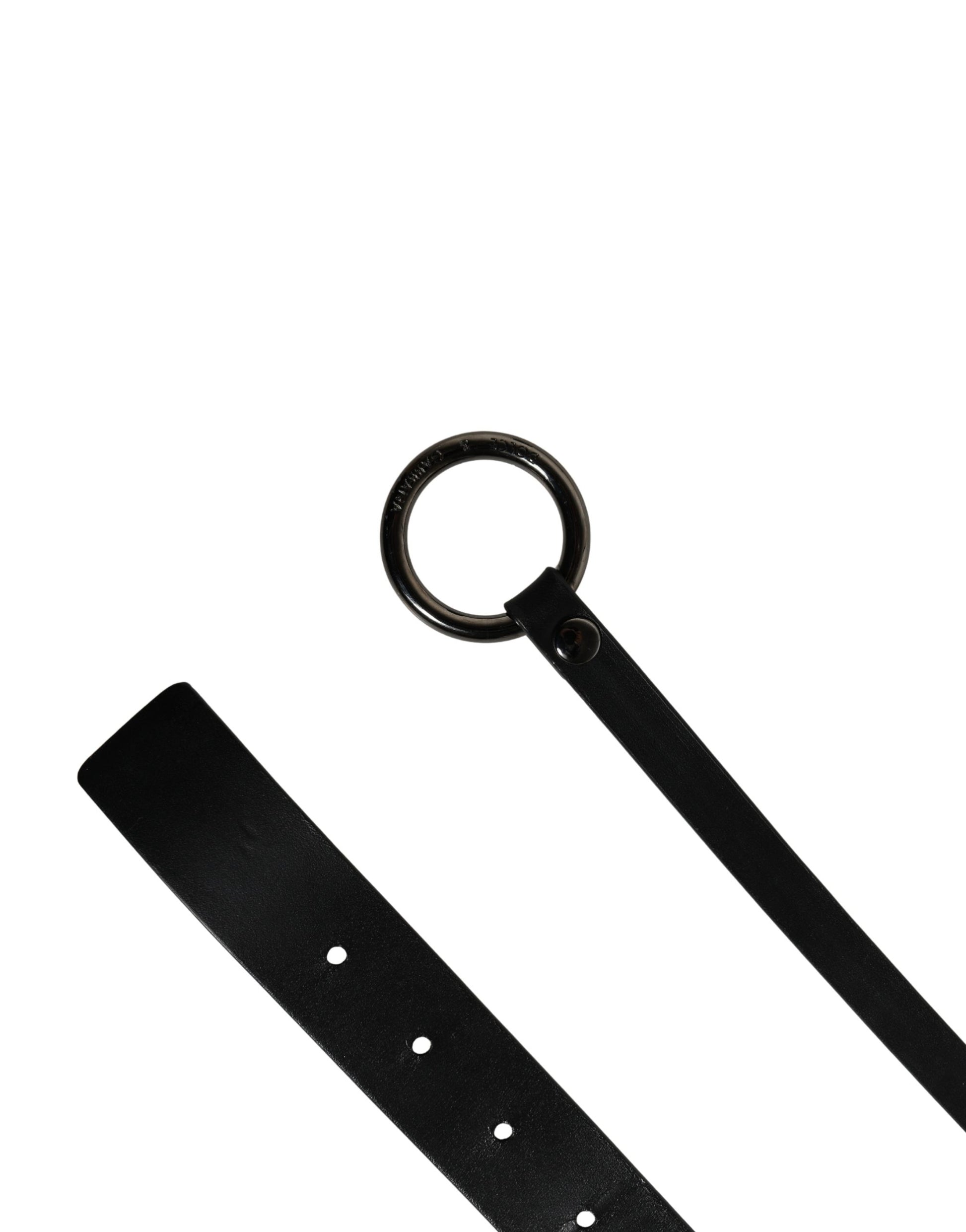 Dolce & Gabbana Black High Waist Belts for Men additional view