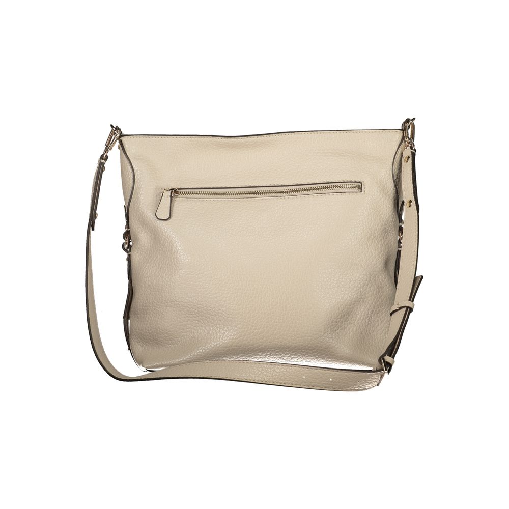 Guess Jeans Beige Polyurethane Women's Handbag