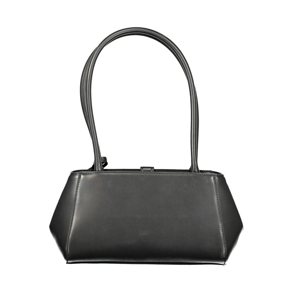 Guess Jeans Nero Poliuretano Sac à bandoulière Femme