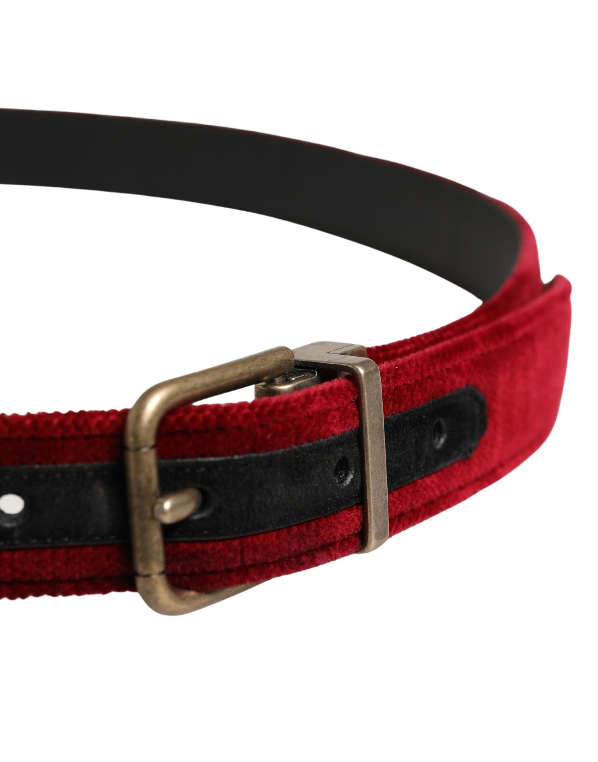 Dolce & Gabbana Red Belt for Men side view