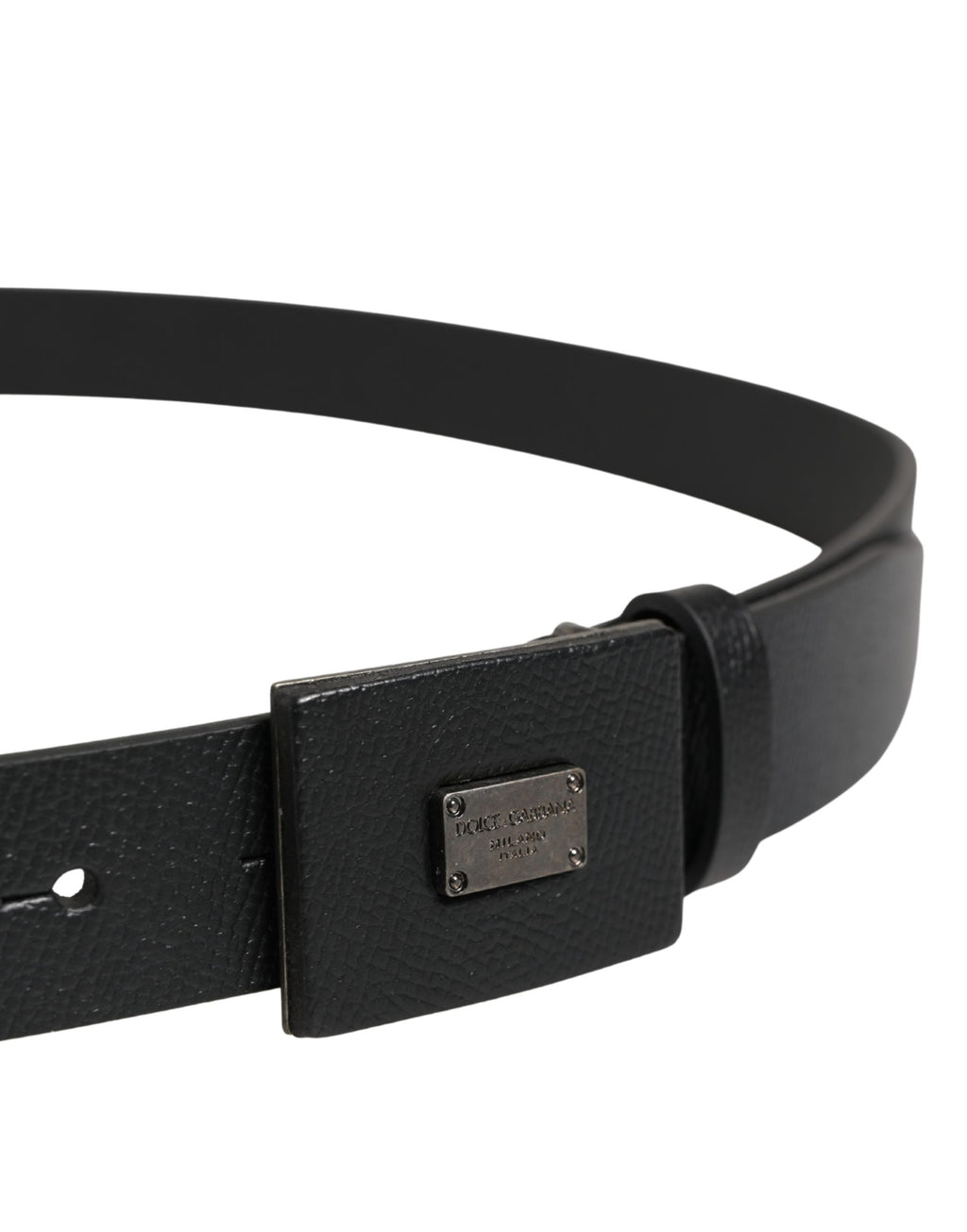 Dolce & Gabbana Black Belt for Men side view