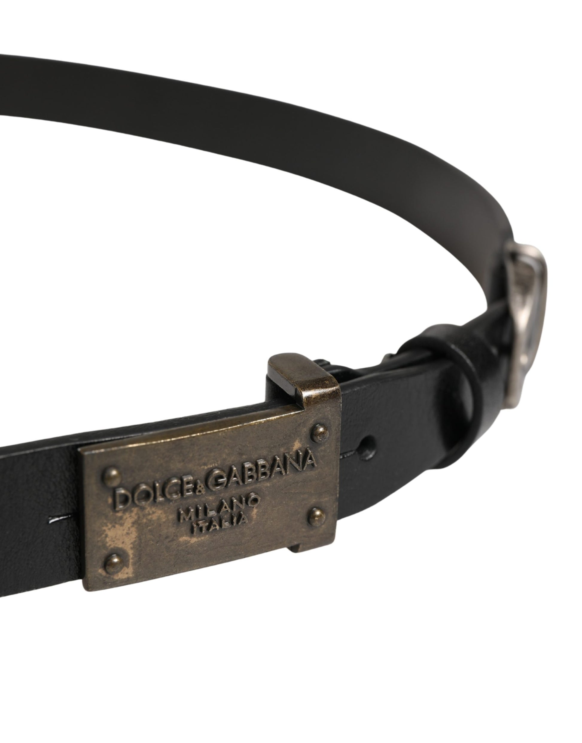 Dolce & Gabbana Black Belt for Men side view
