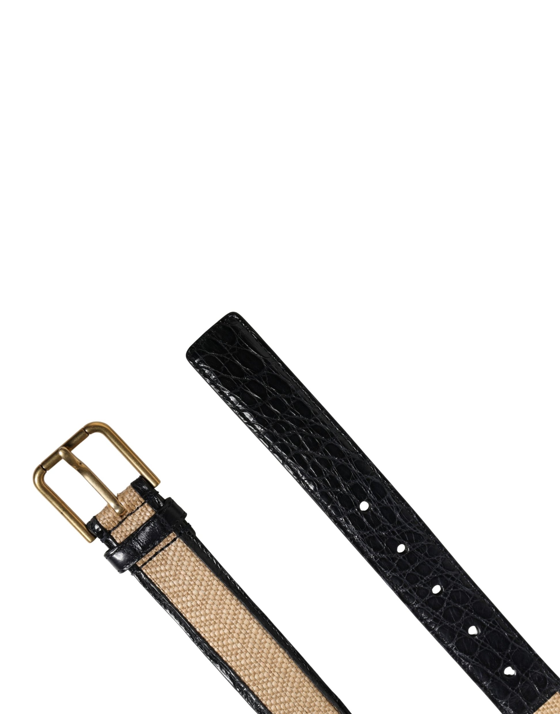 Dolce & Gabbana Beige Belt for Men side view
