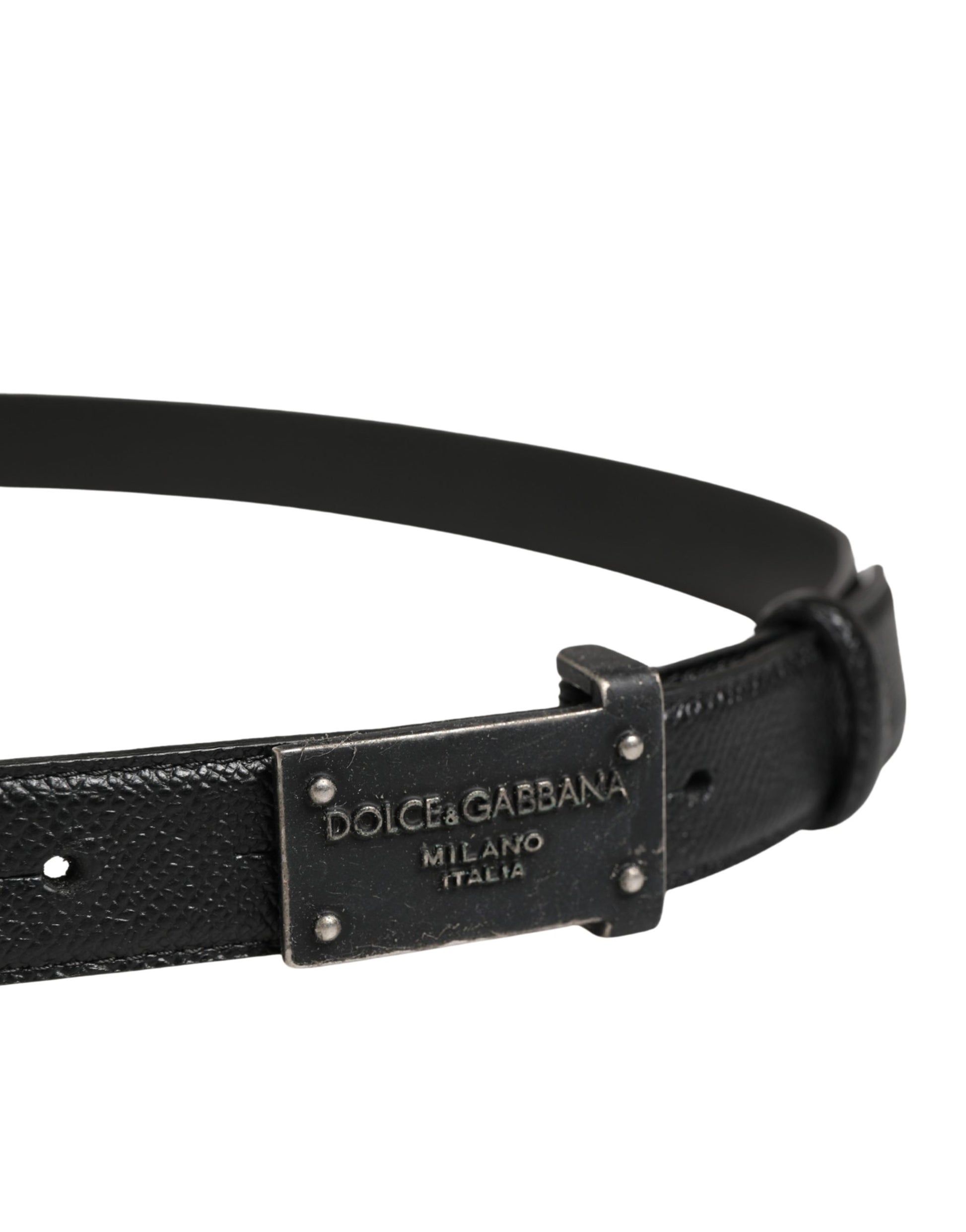 Dolce & Gabbana Black Belt for Men side view