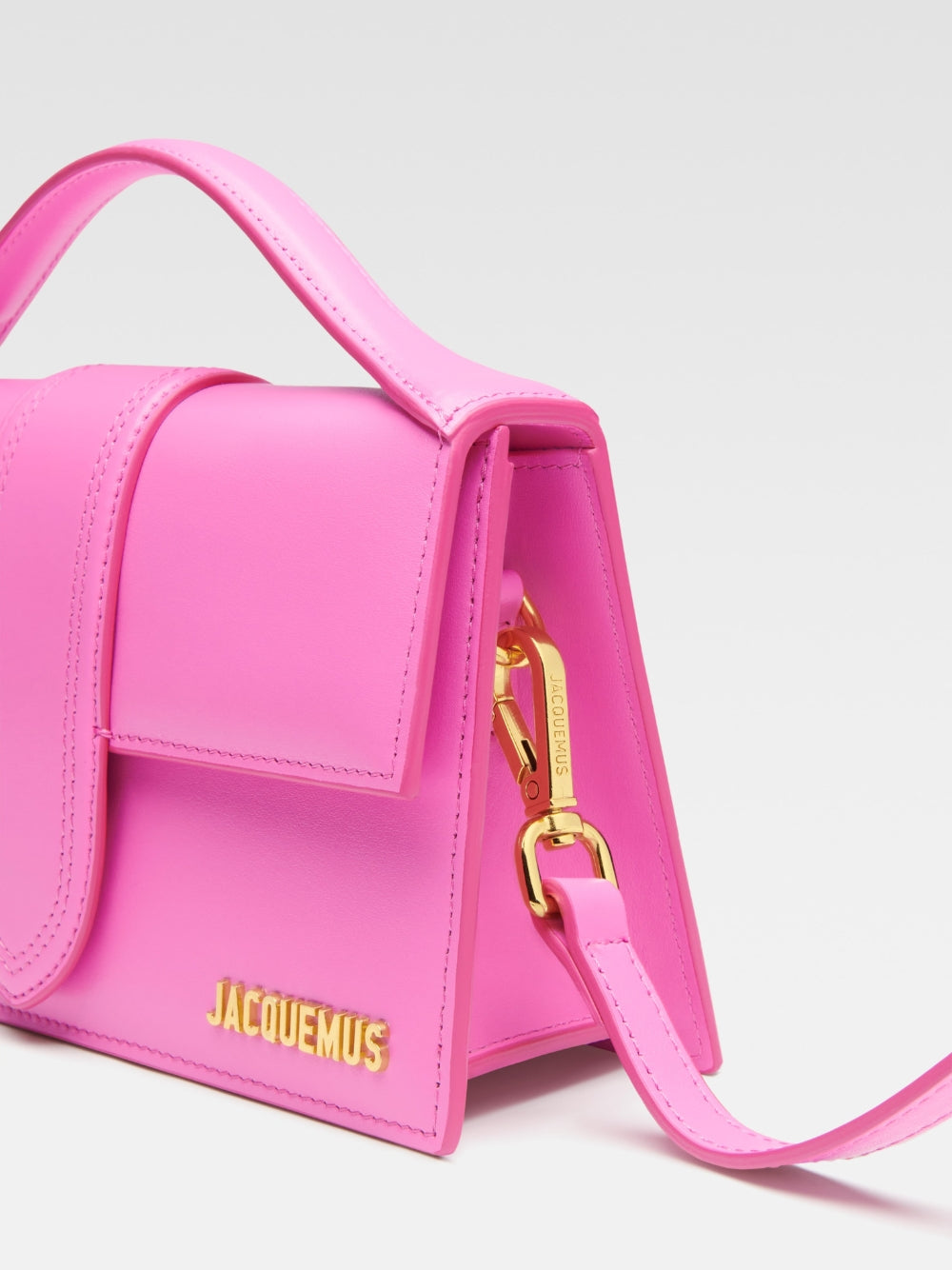Jacquemus Pink Crossbody Bag for Women side view
