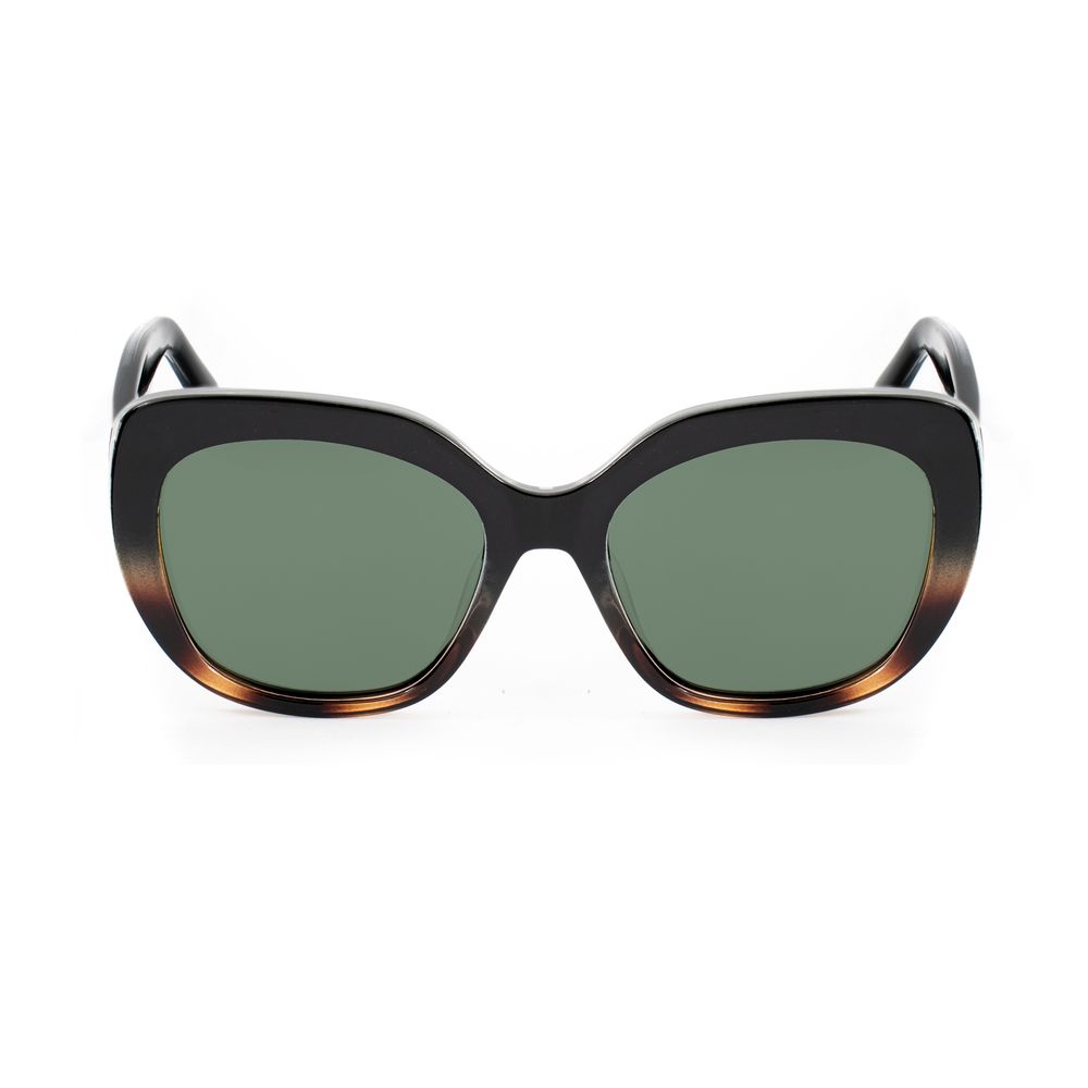 Lunettes de soleil Bobroff en acétate noir