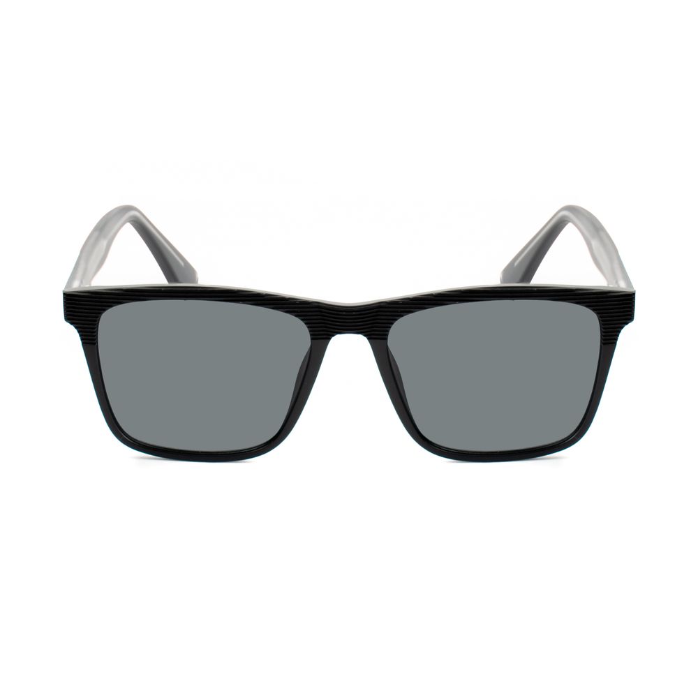 Lunettes de soleil Bobroff en acétate noir