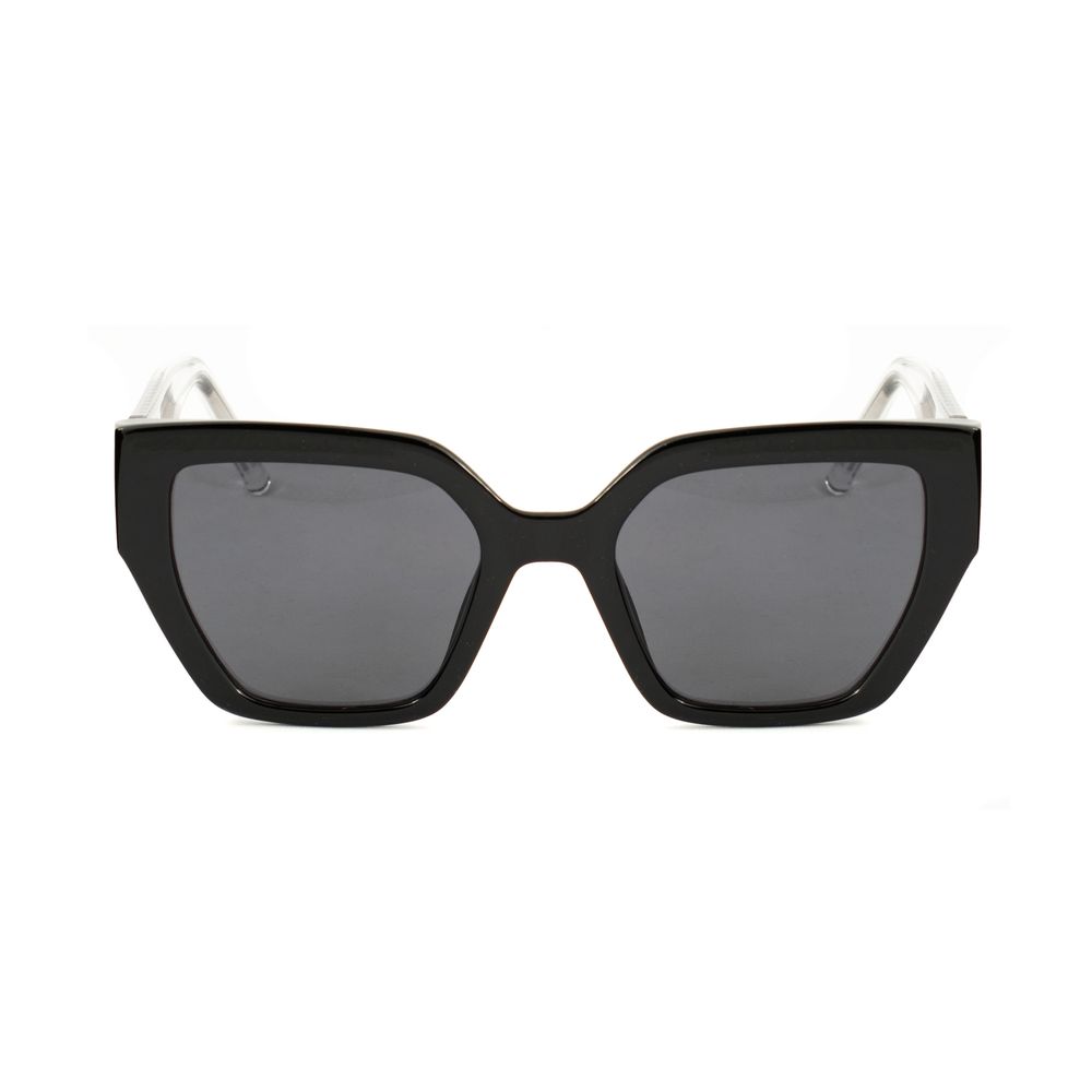 Lunettes de soleil Bobroff en acétate noir