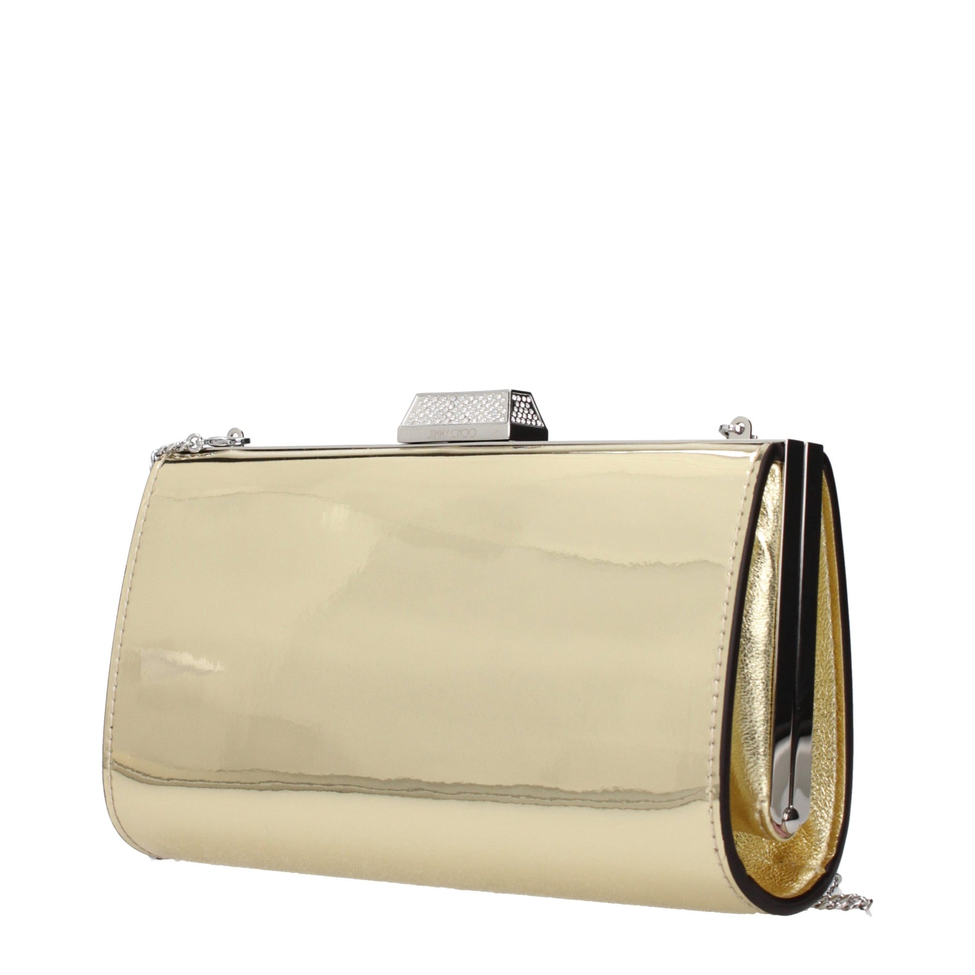 Jimmy Choo Gold Clutch Bag for Women alternate view