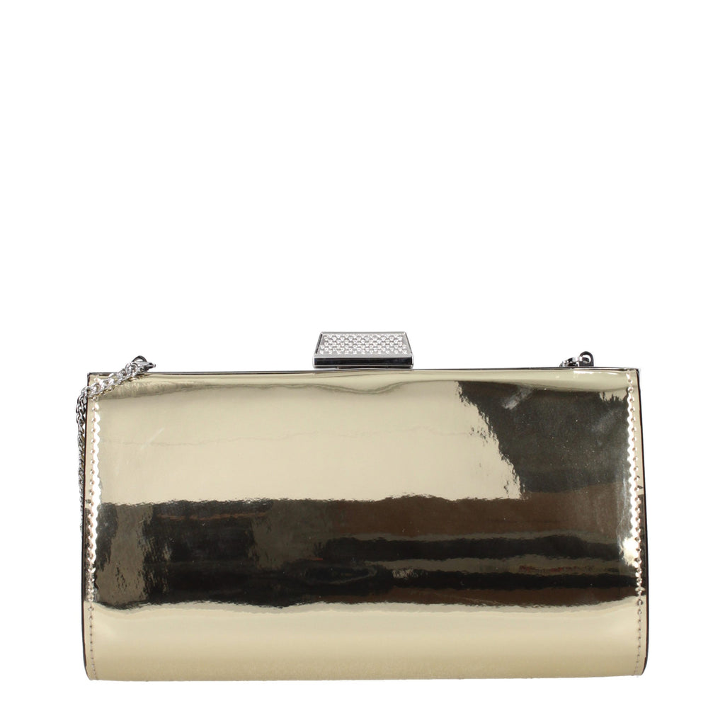 Jimmy Choo Gold Clutch Bag for Women detail view