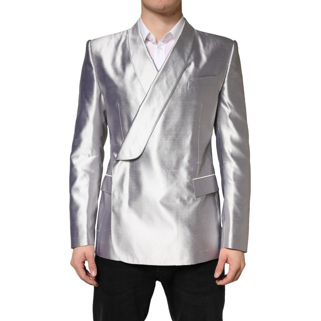 Dolce & Gabbana Silver Blazer for Men