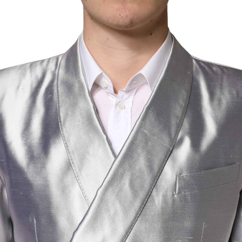 Dolce & Gabbana Silver Blazer for Men additional view