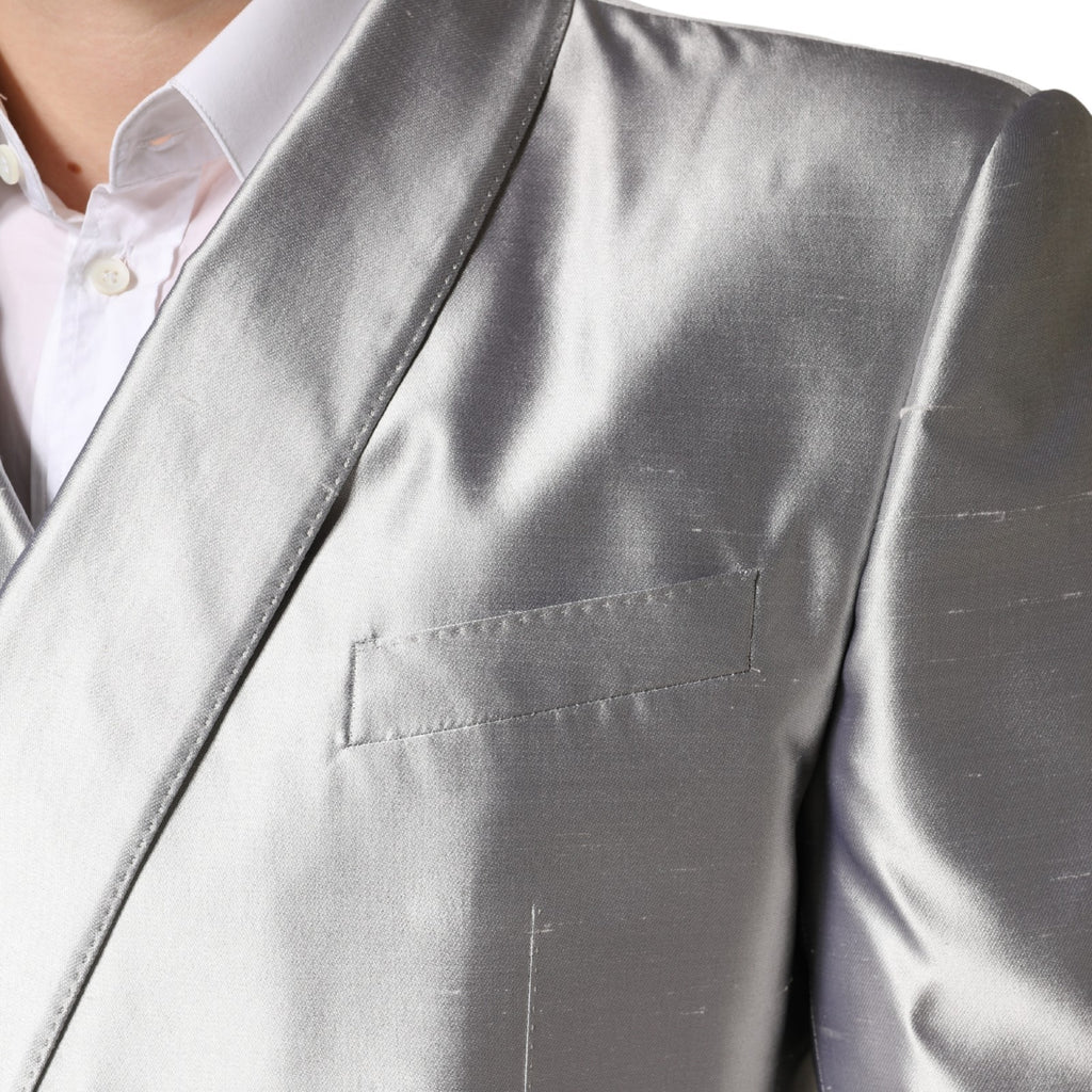 Dolce & Gabbana Silver Blazer for Men additional view