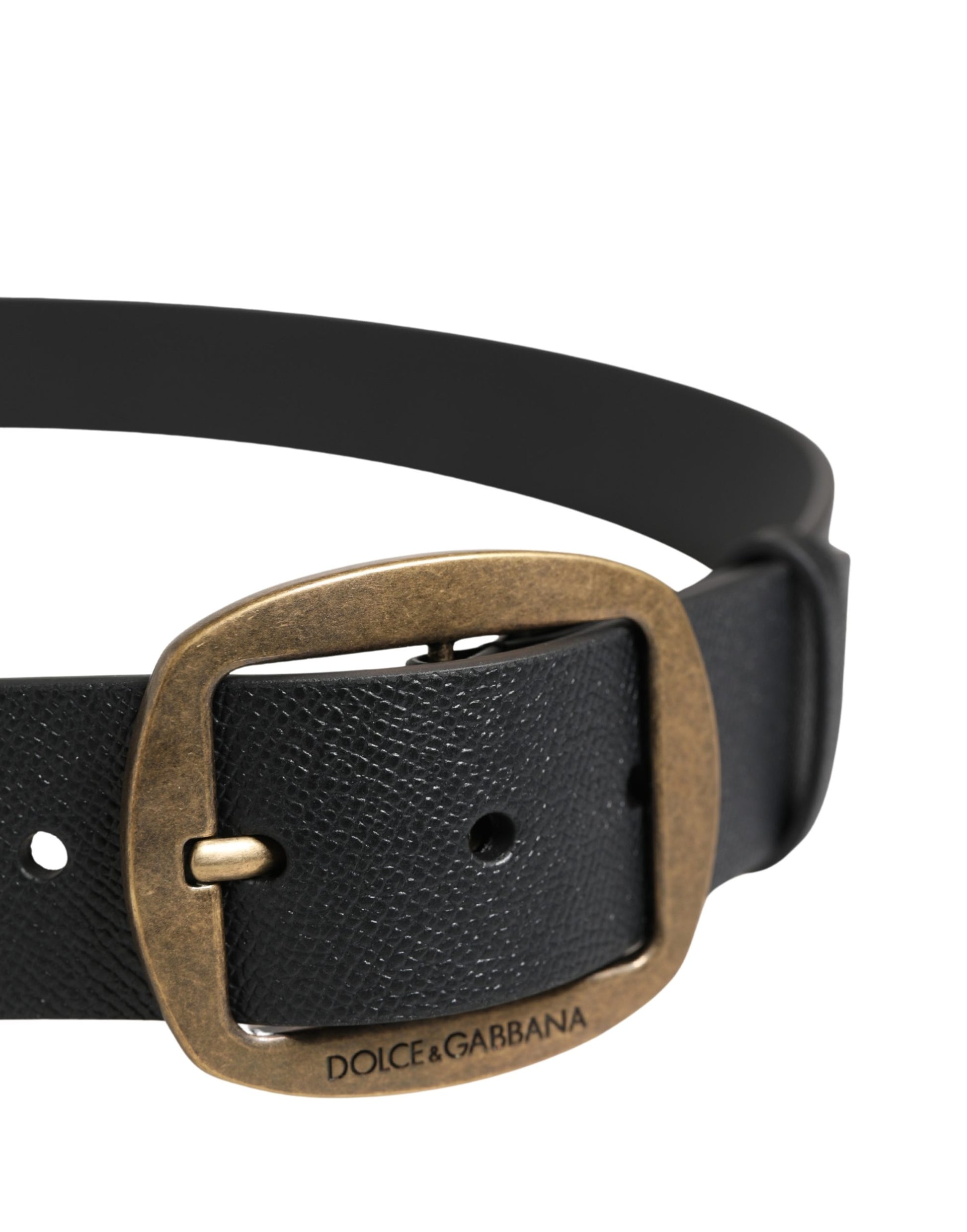 Dolce & Gabbana Black Belt for Men side view