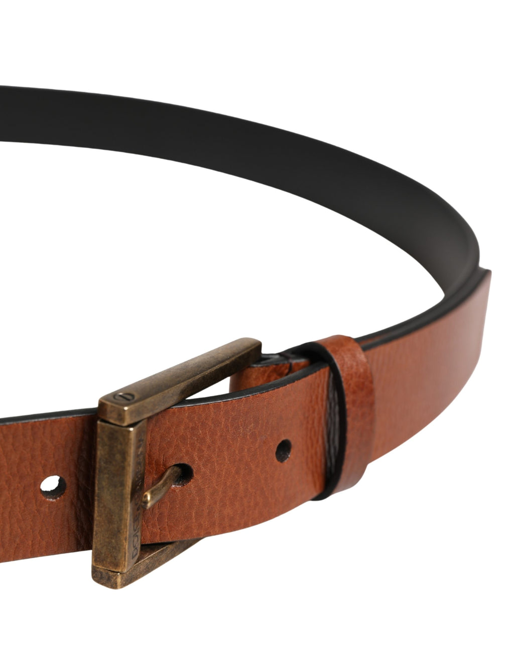 Dolce & Gabbana Brown Belt for Men side view