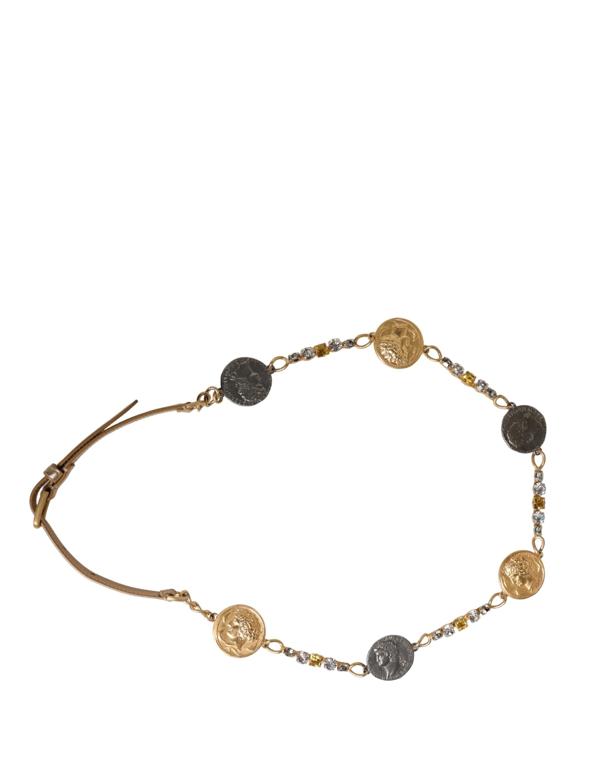 Dolce & Gabbana Gold Belt for Women side view
