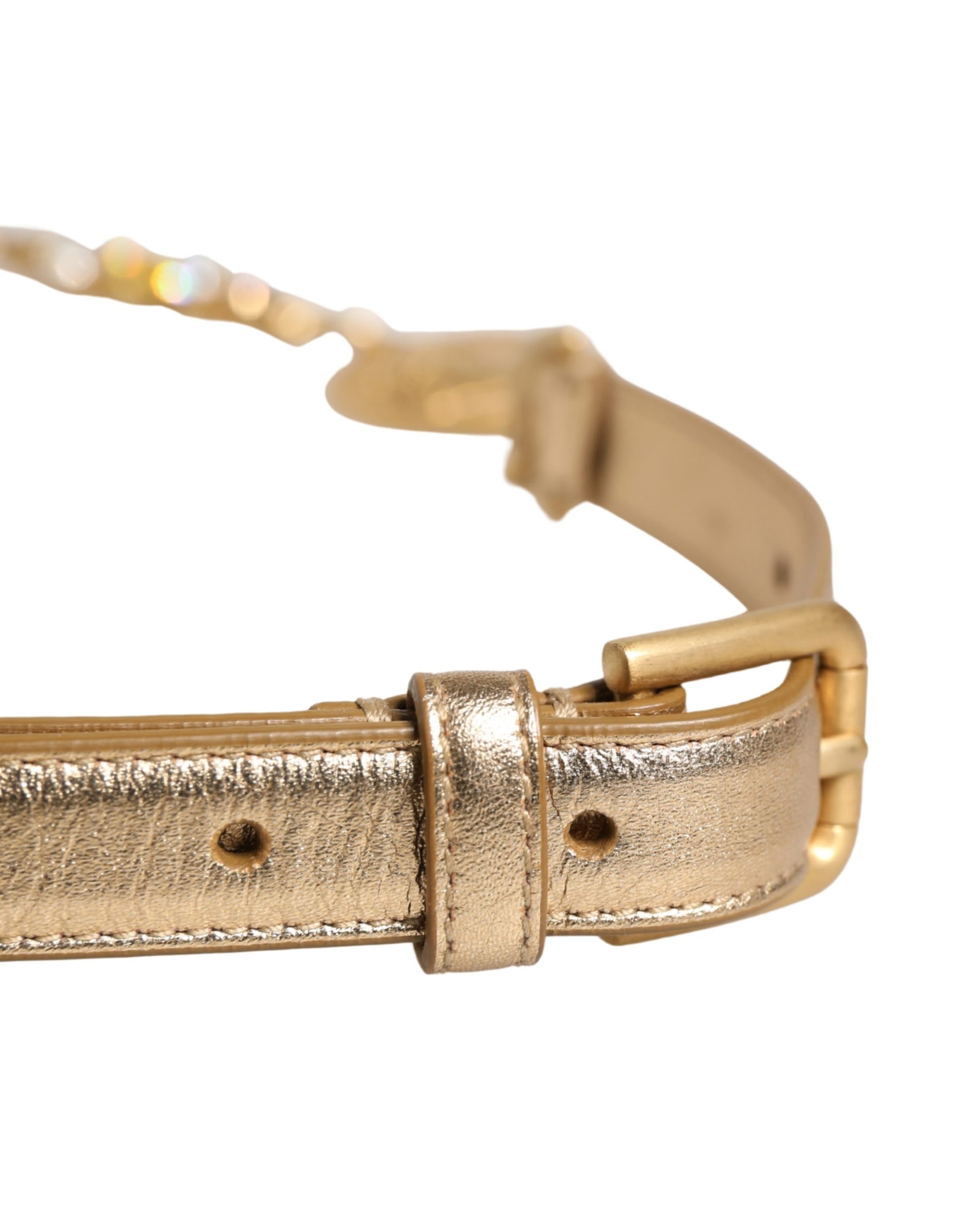 Dolce & Gabbana Gold Belt for Women additional view