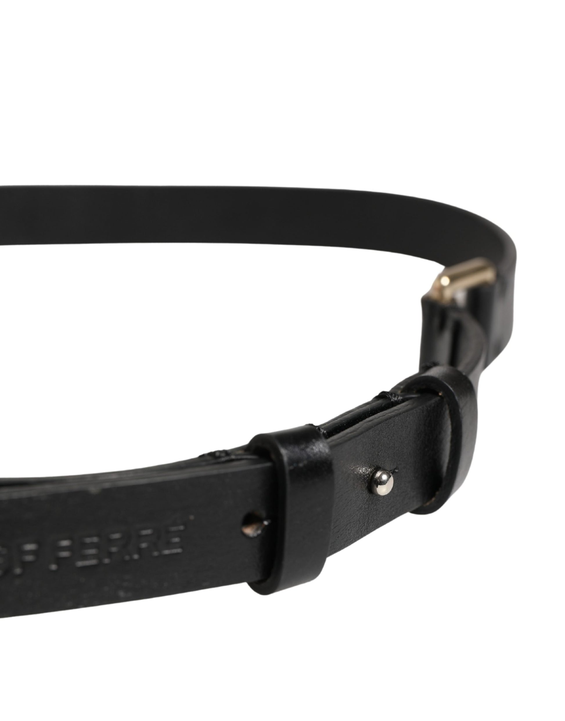 GF Ferre Black Belt for Women side view