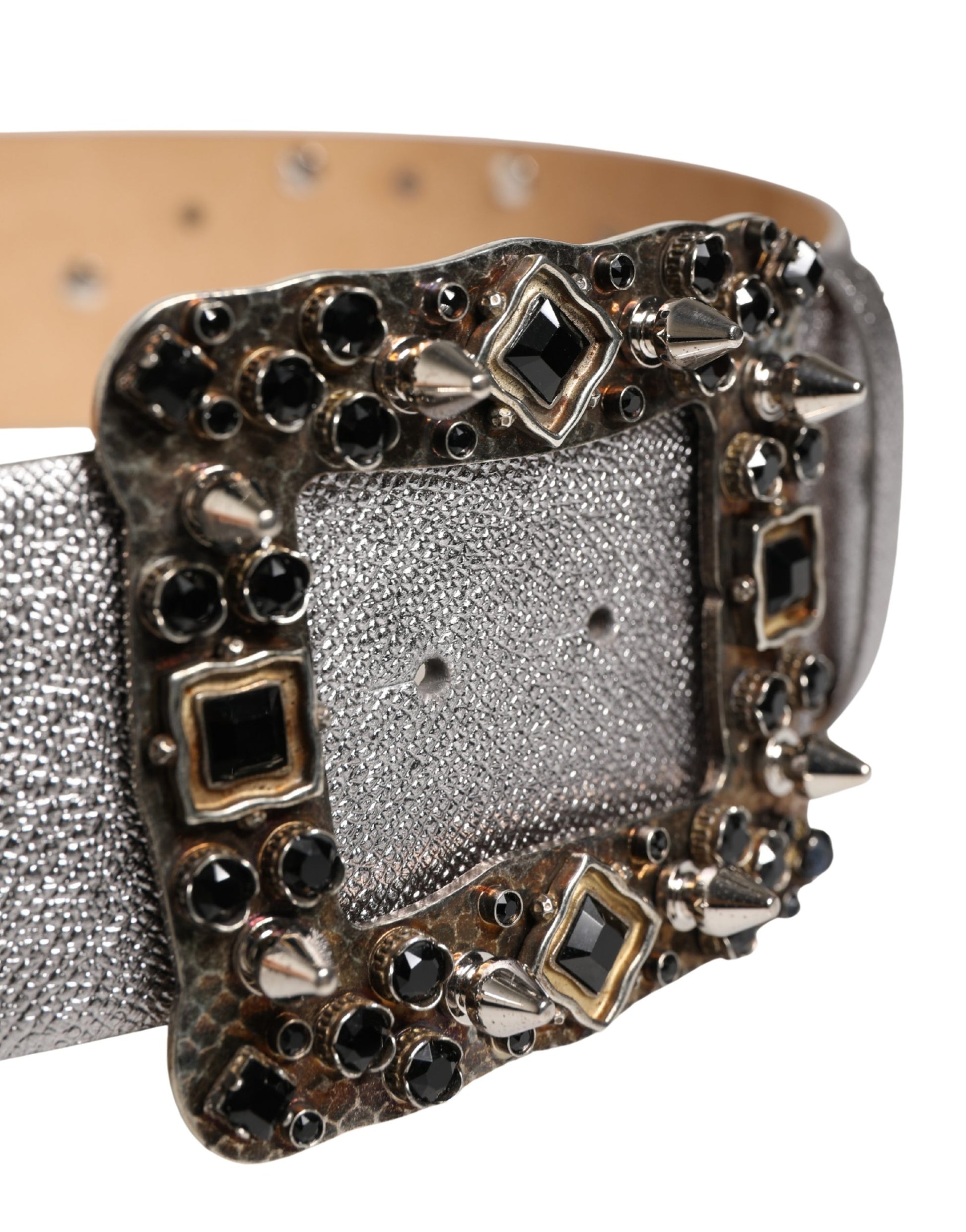 Dolce & Gabbana Silver Belt for Women side view