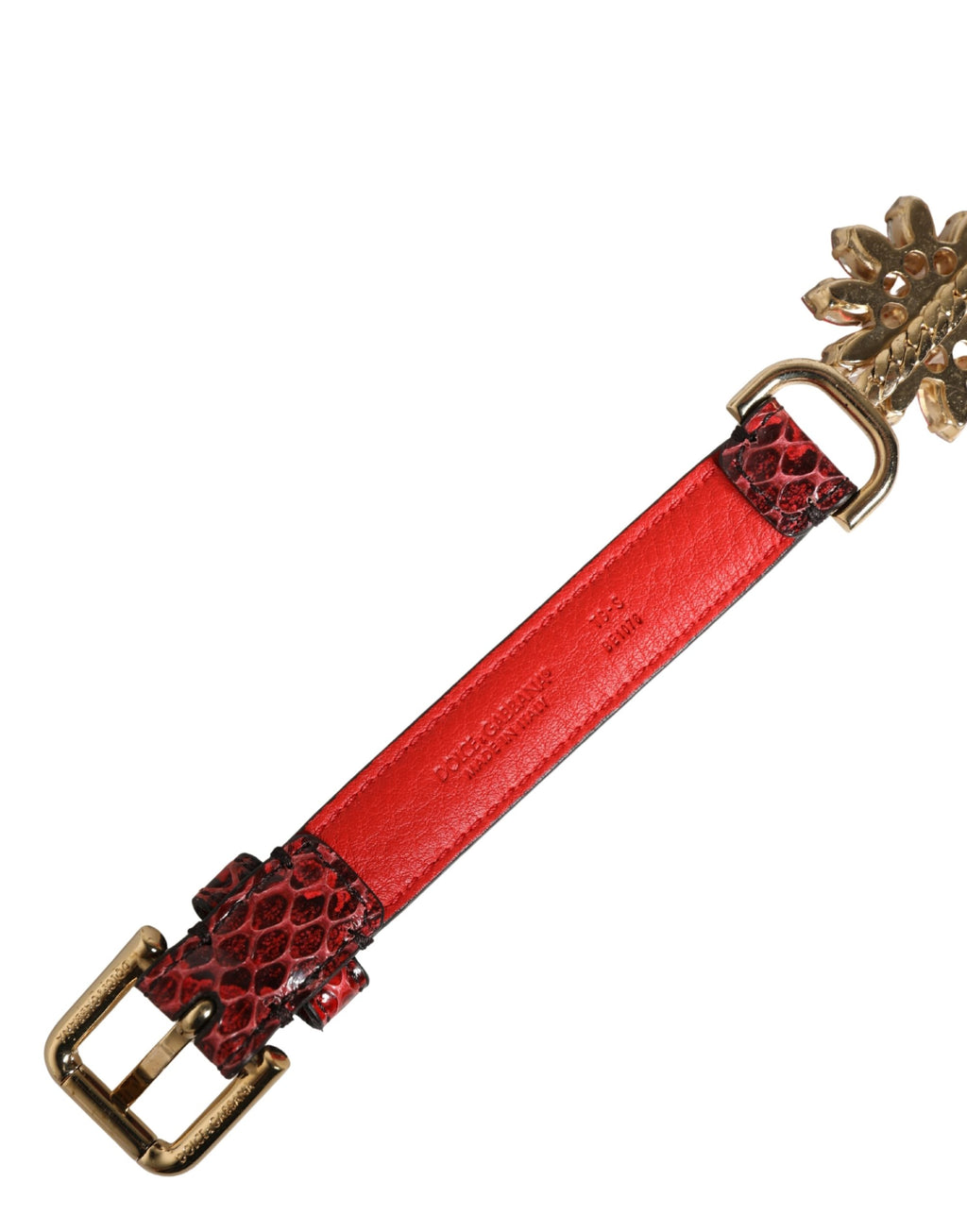 Dolce & Gabbana Red Belt for Women additional view