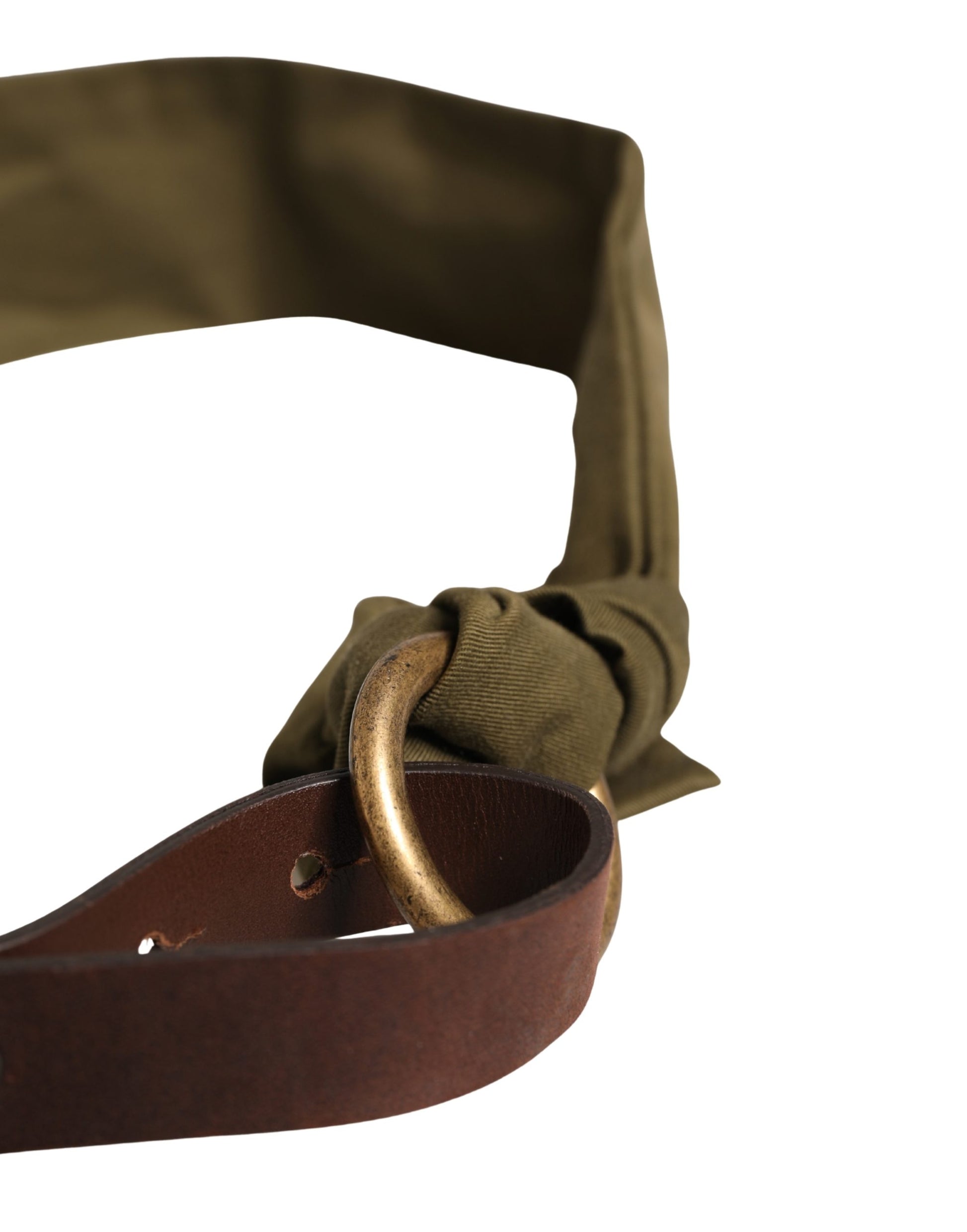 Ermanno Scervino Green Belt for Women side view