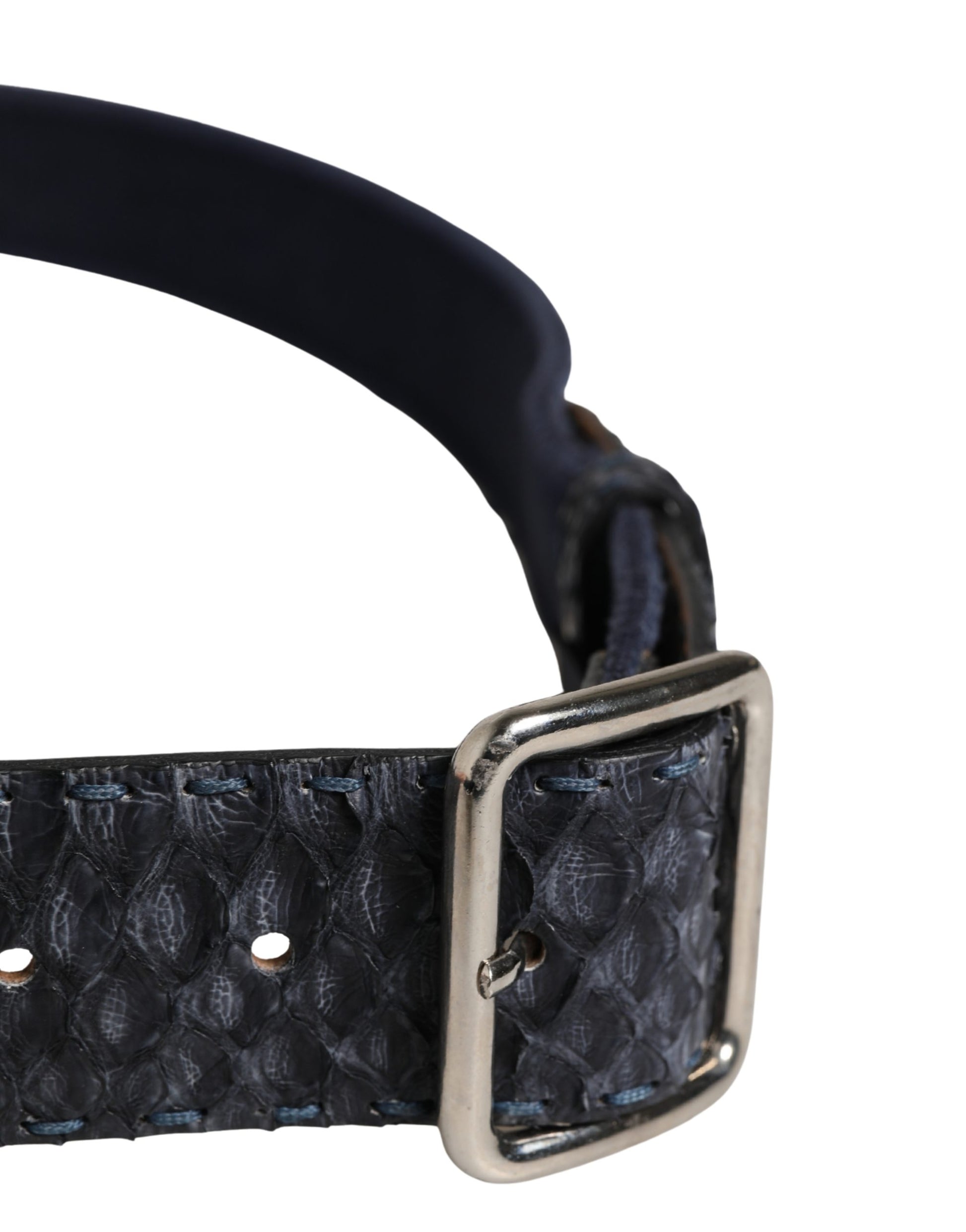 Ermanno Scervino Blue Belt for Women side view