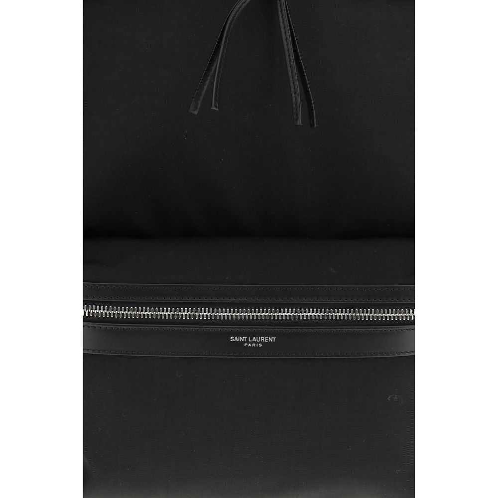 Saint Laurent Black Backpack for Men detail view