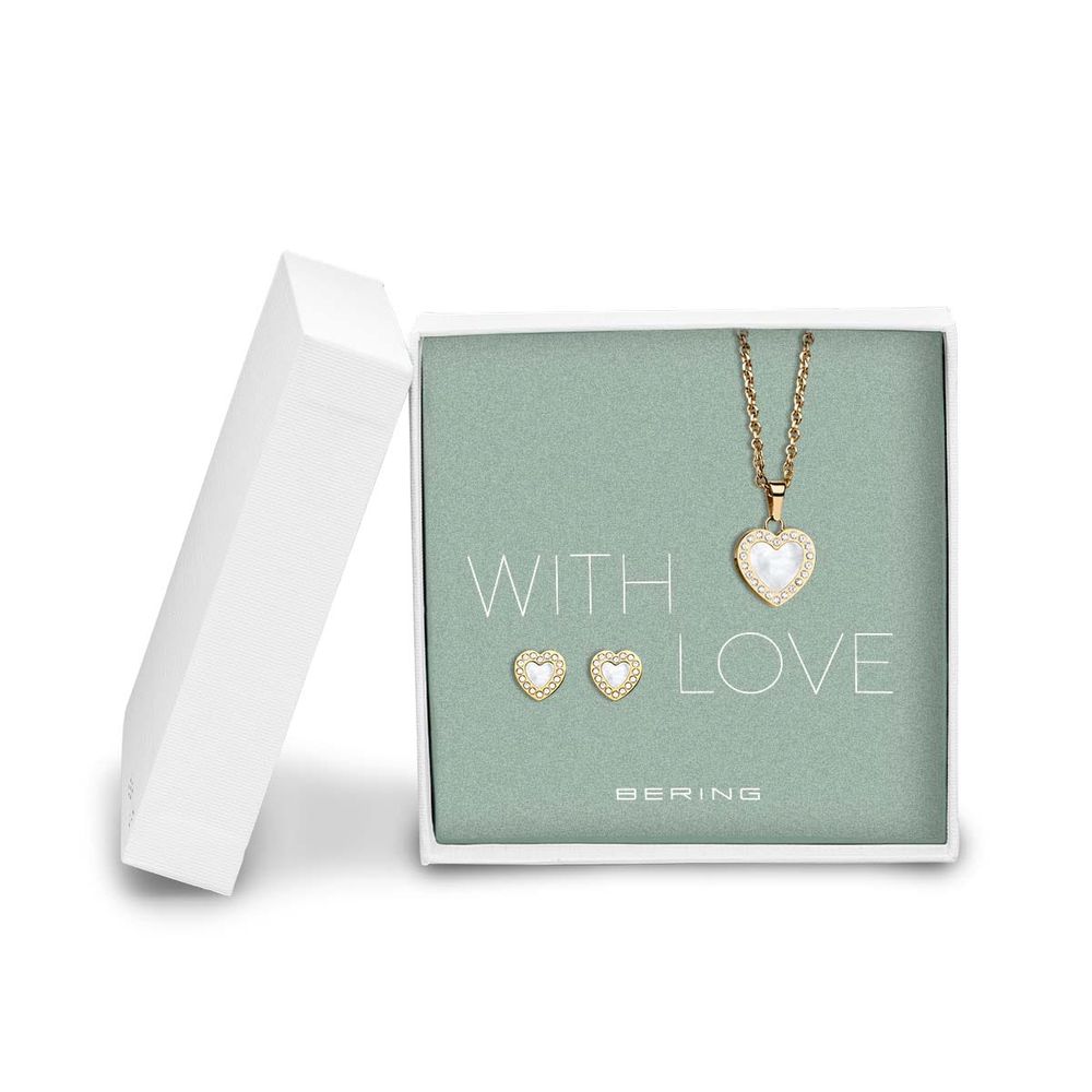 BERING Gold Stainless Steel Necklace