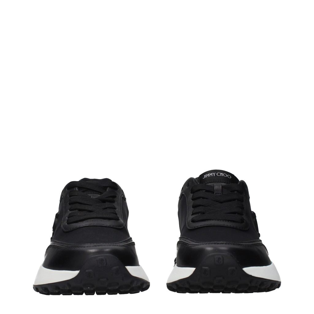 Jimmy Choo Black Athletic Sneakers for Women detail view