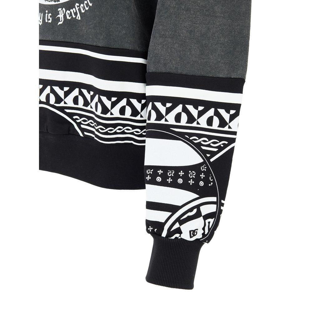 Dolce & Gabbana Black Sweatshirt for Men side view