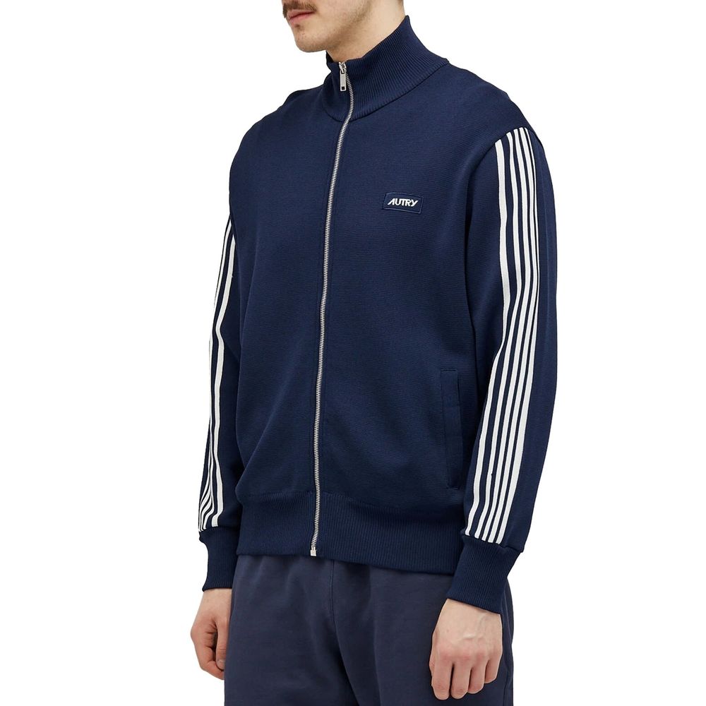 Gilet Autry bleu en nylon
