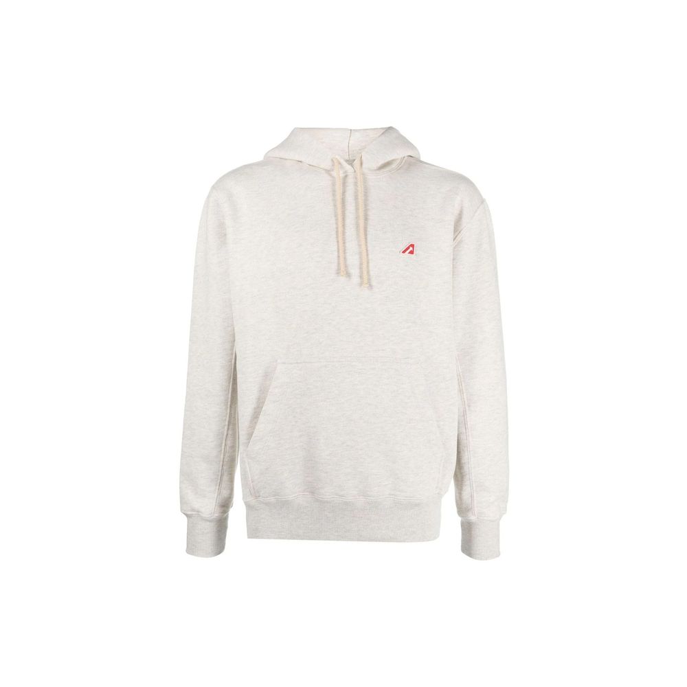 Sweat à capuche Autry en coton beige