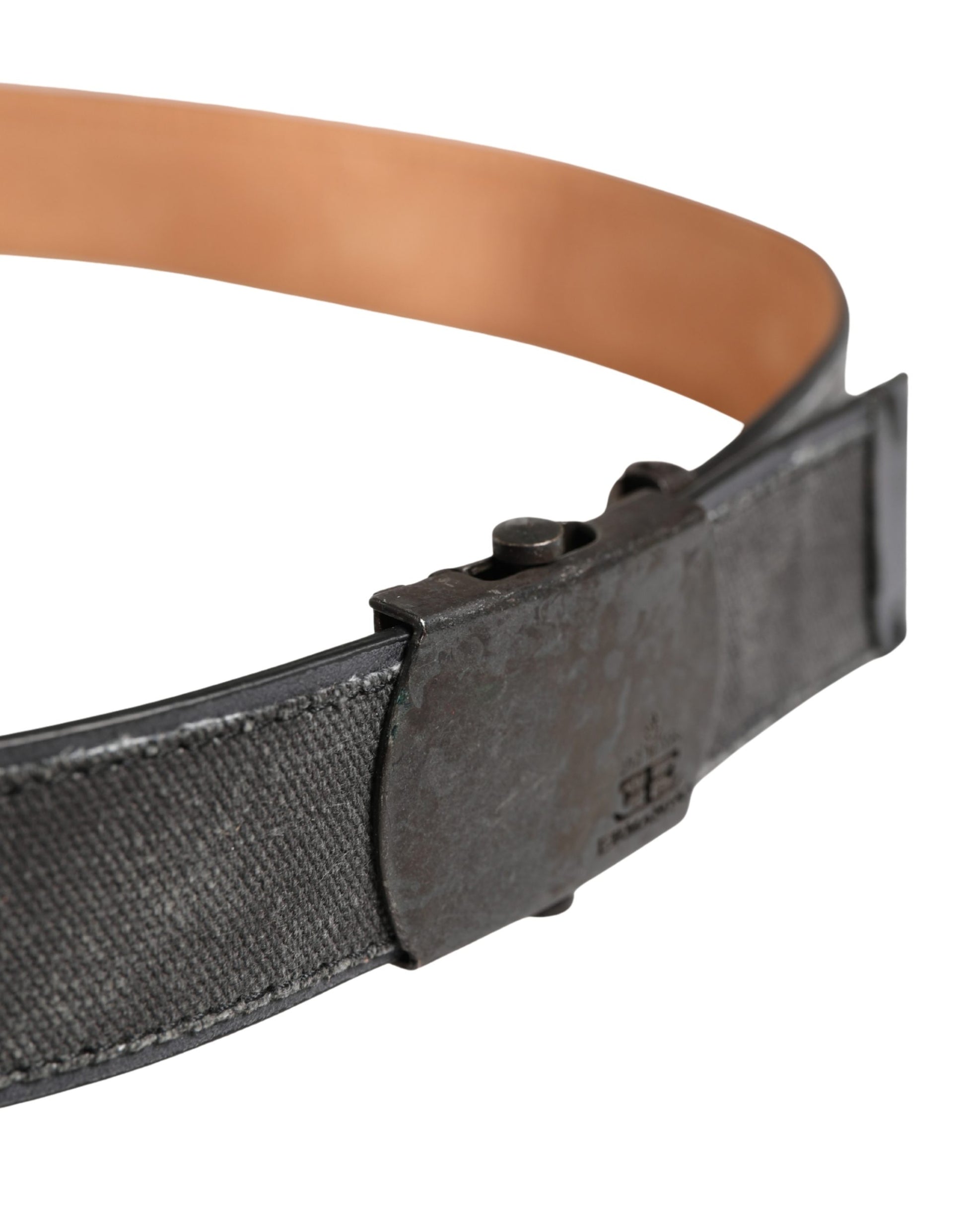 Ermanno Scervino Black Belt for Women side view