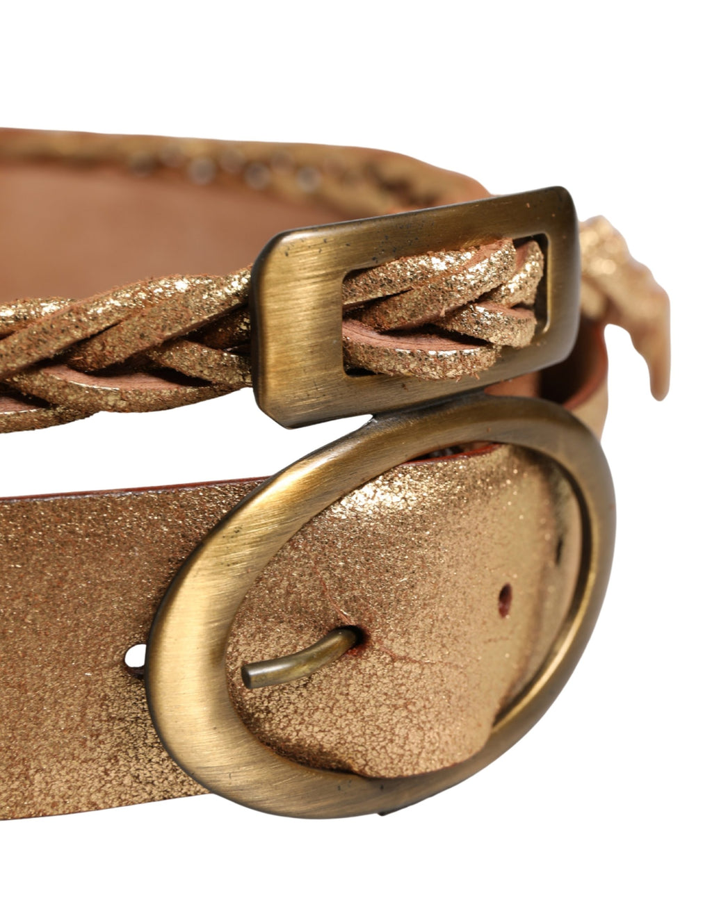 Ermanno Scervino Brown Belt for Women side view