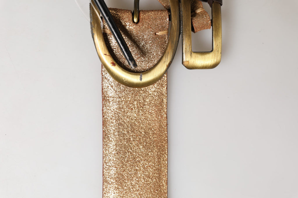 Ermanno Scervino Gold Belt for Women detail view